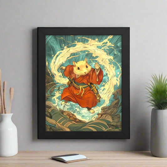 Hiro the Swift – Framed Matte Poster - BBairt