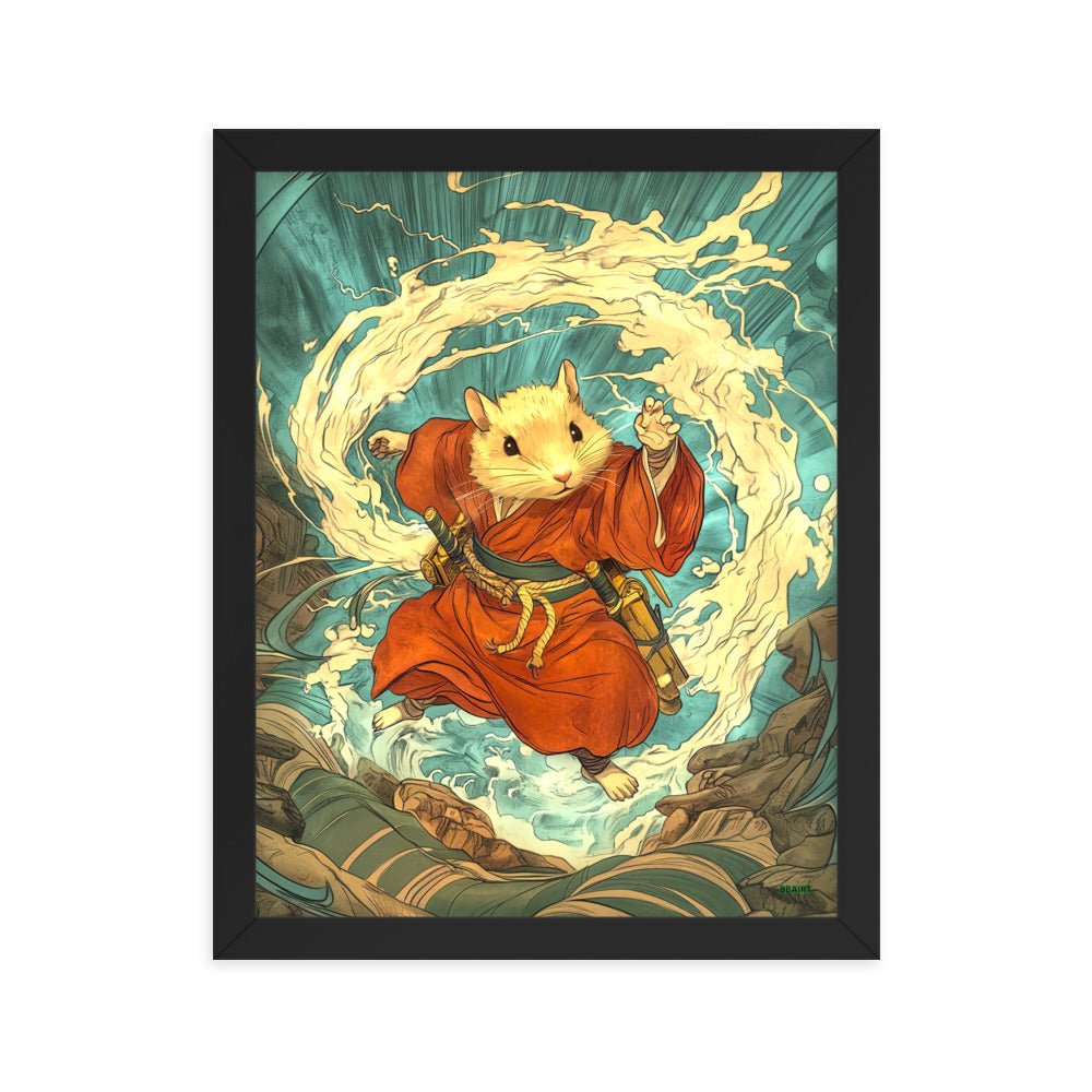 Hiro the Swift – Framed Matte Poster - BBairt