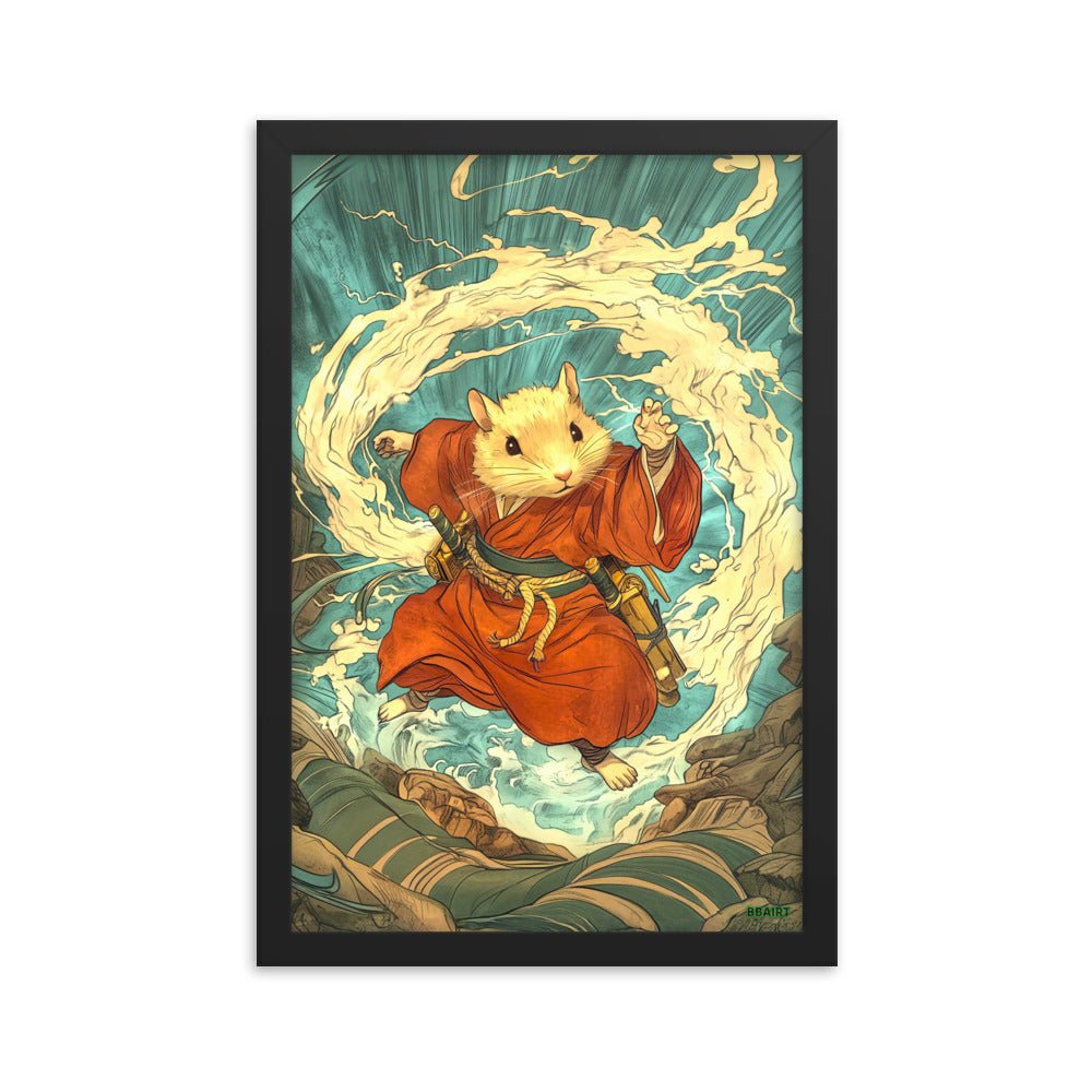 Hiro the Swift – Framed Photo Paper Poster - BBairt