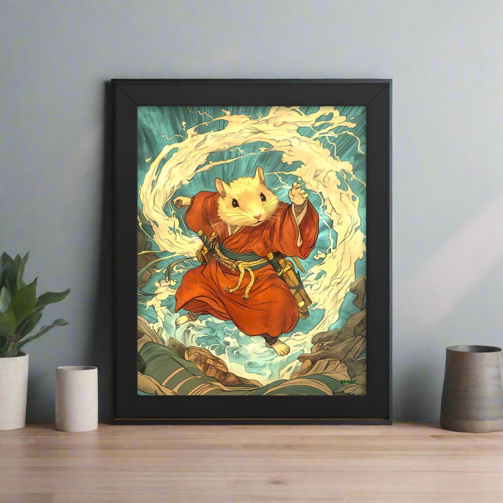 Hiro the Swift – Framed Photo Paper Poster - BBairt