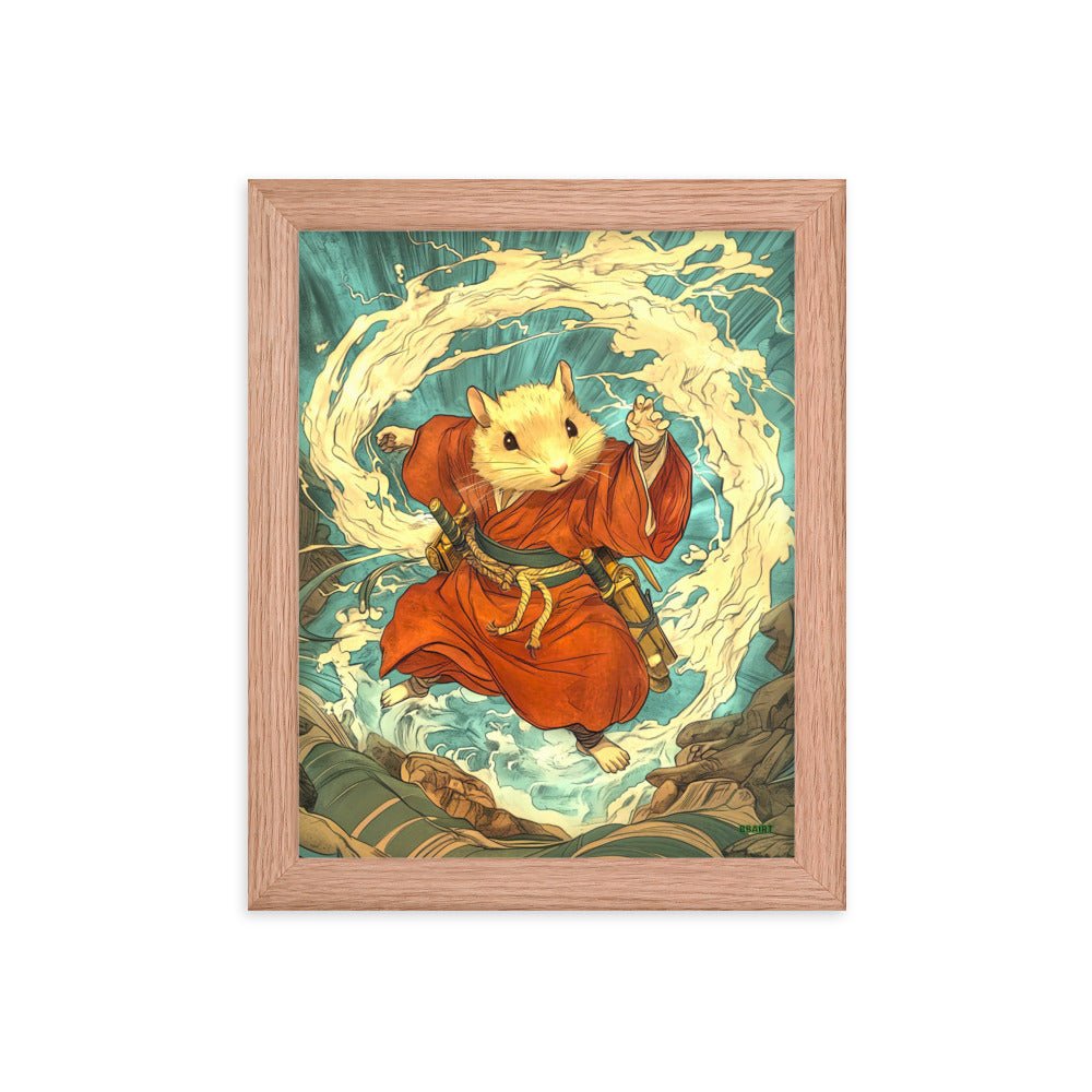 Hiro the Swift – Framed Photo Paper Poster - BBairt