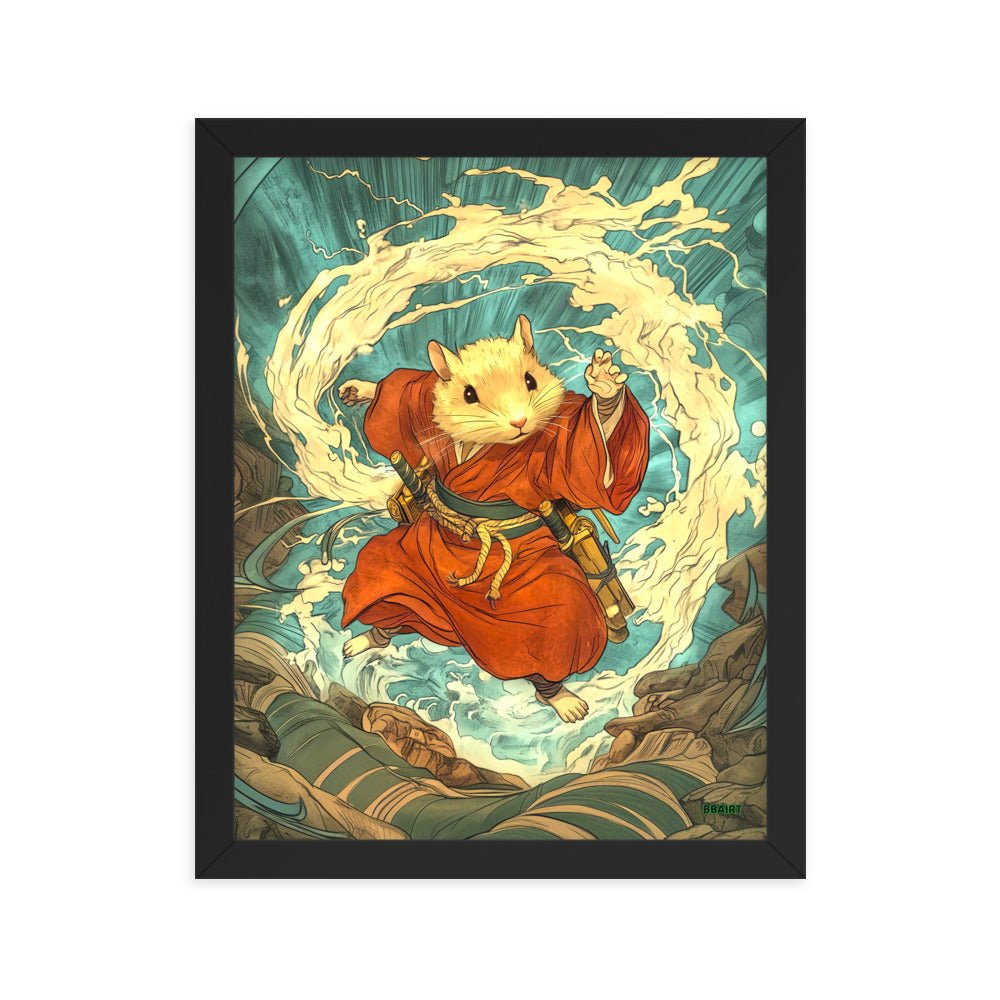 Hiro the Swift – Framed Photo Paper Poster - BBairt