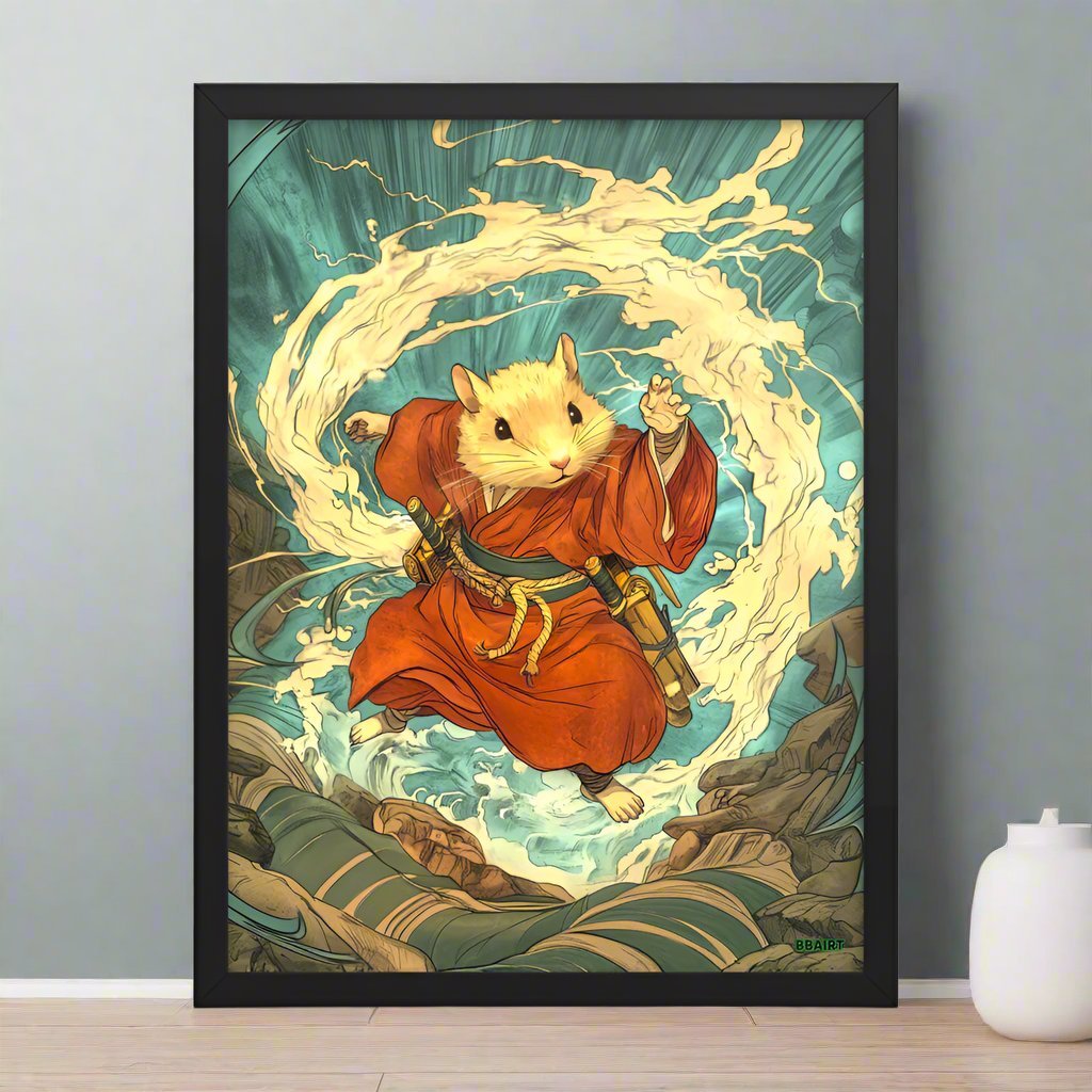 Hiro the Swift – Framed Photo Paper Poster - BBairt