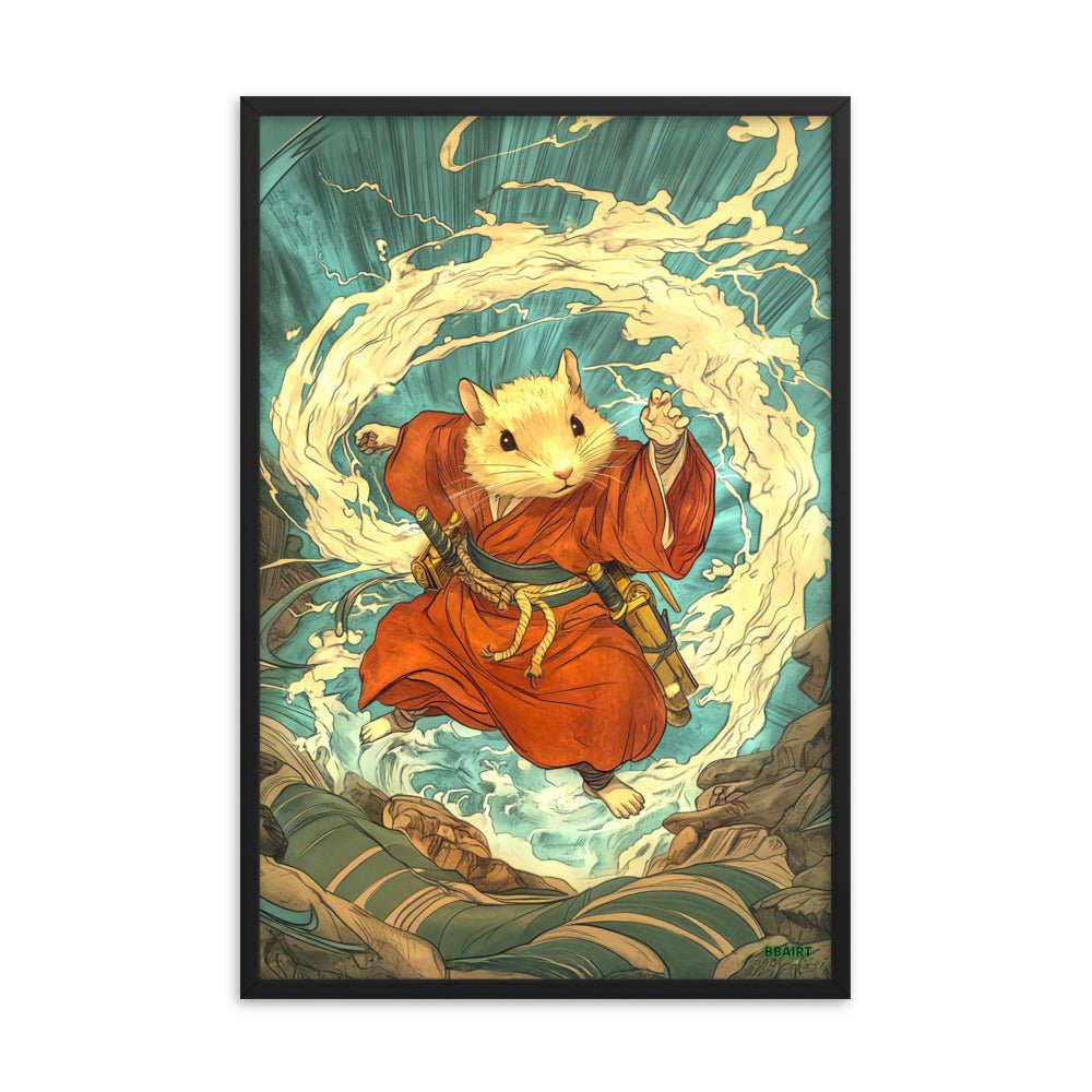 Hiro the Swift – Framed Photo Paper Poster - BBairt