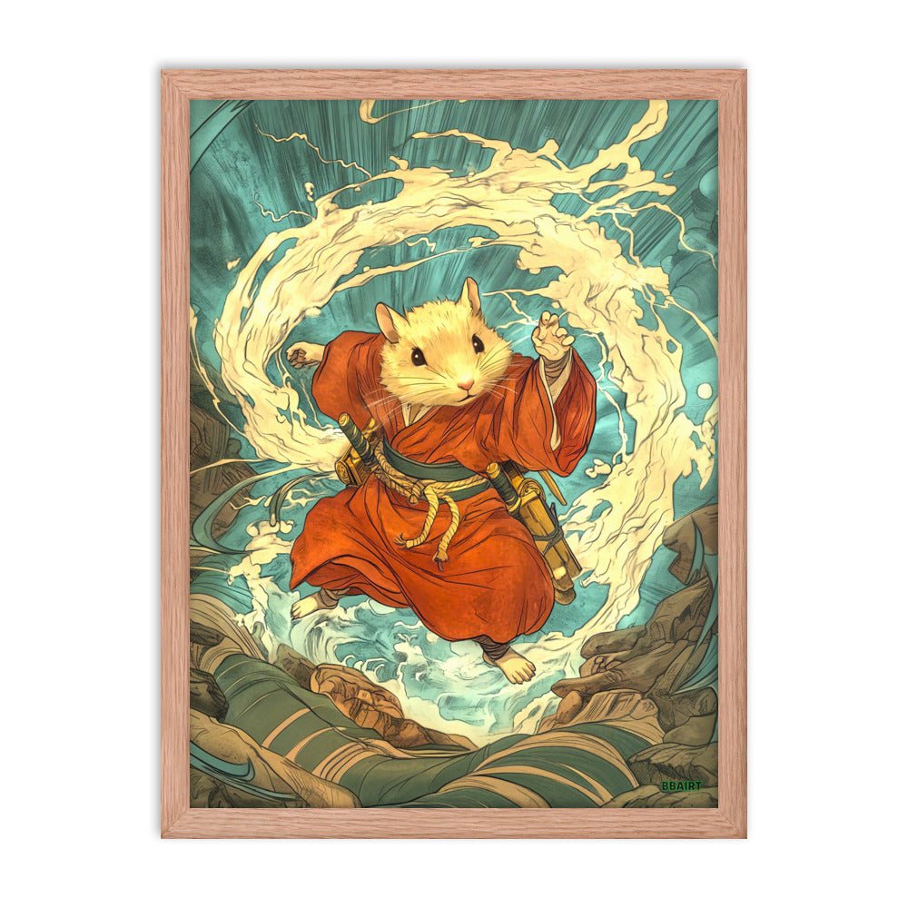 Hiro the Swift – Framed Photo Paper Poster - BBairt