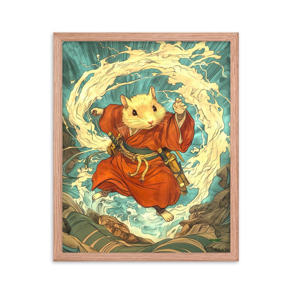 Hiro the Swift – Framed Photo Paper Poster - BBairt