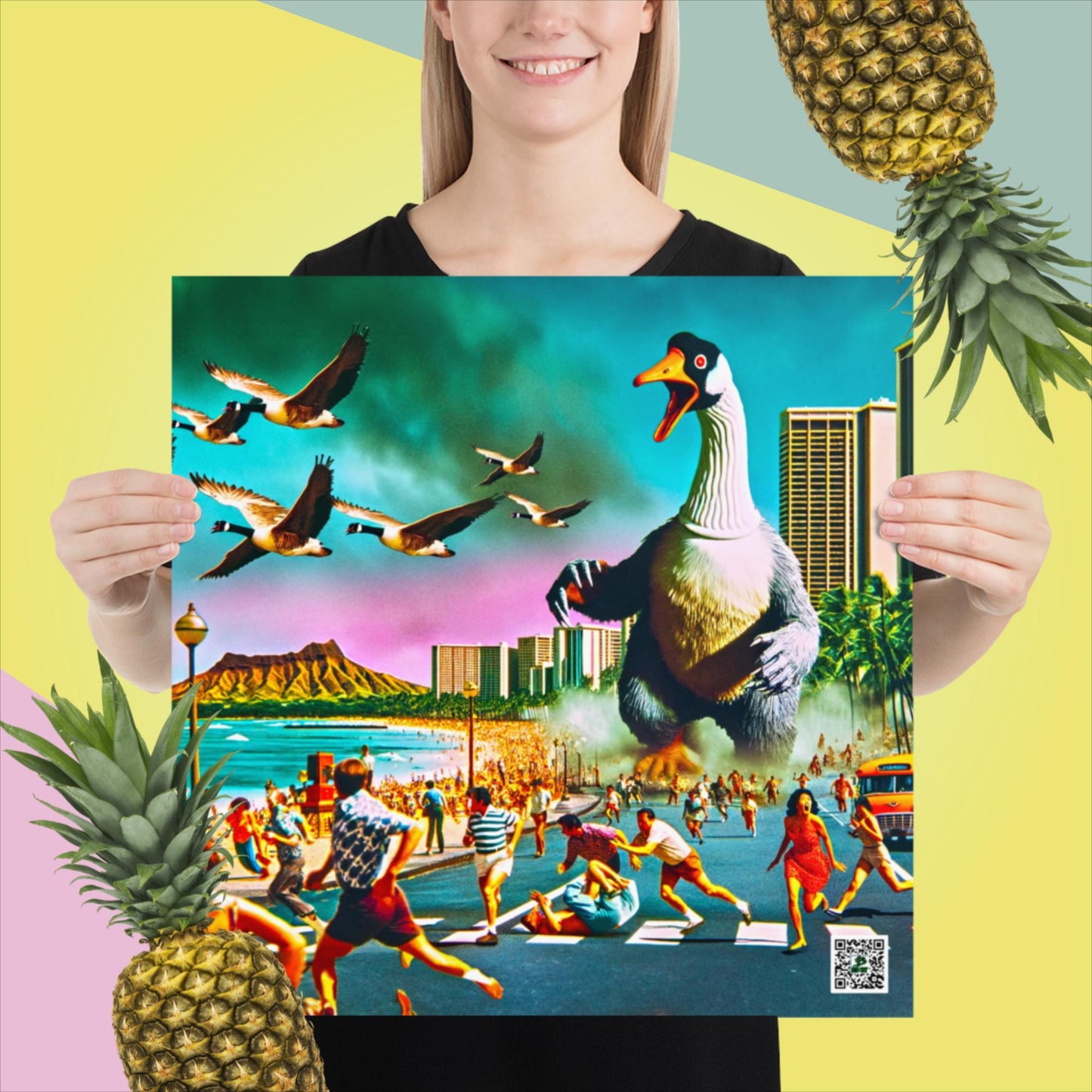 Honolulu Honker - Photo paper poster - BBairt