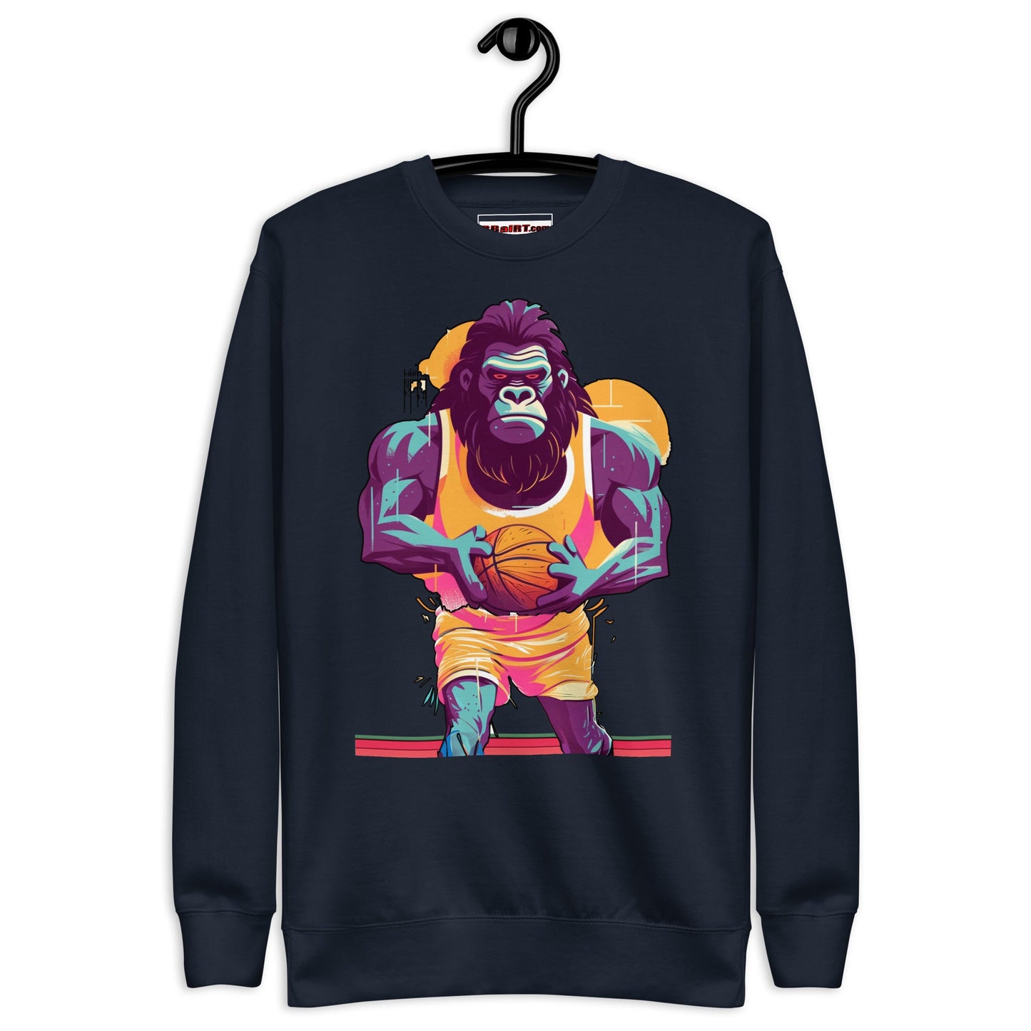 Hoops Hominid - Unisex Premium Sweatshirt - BBairt