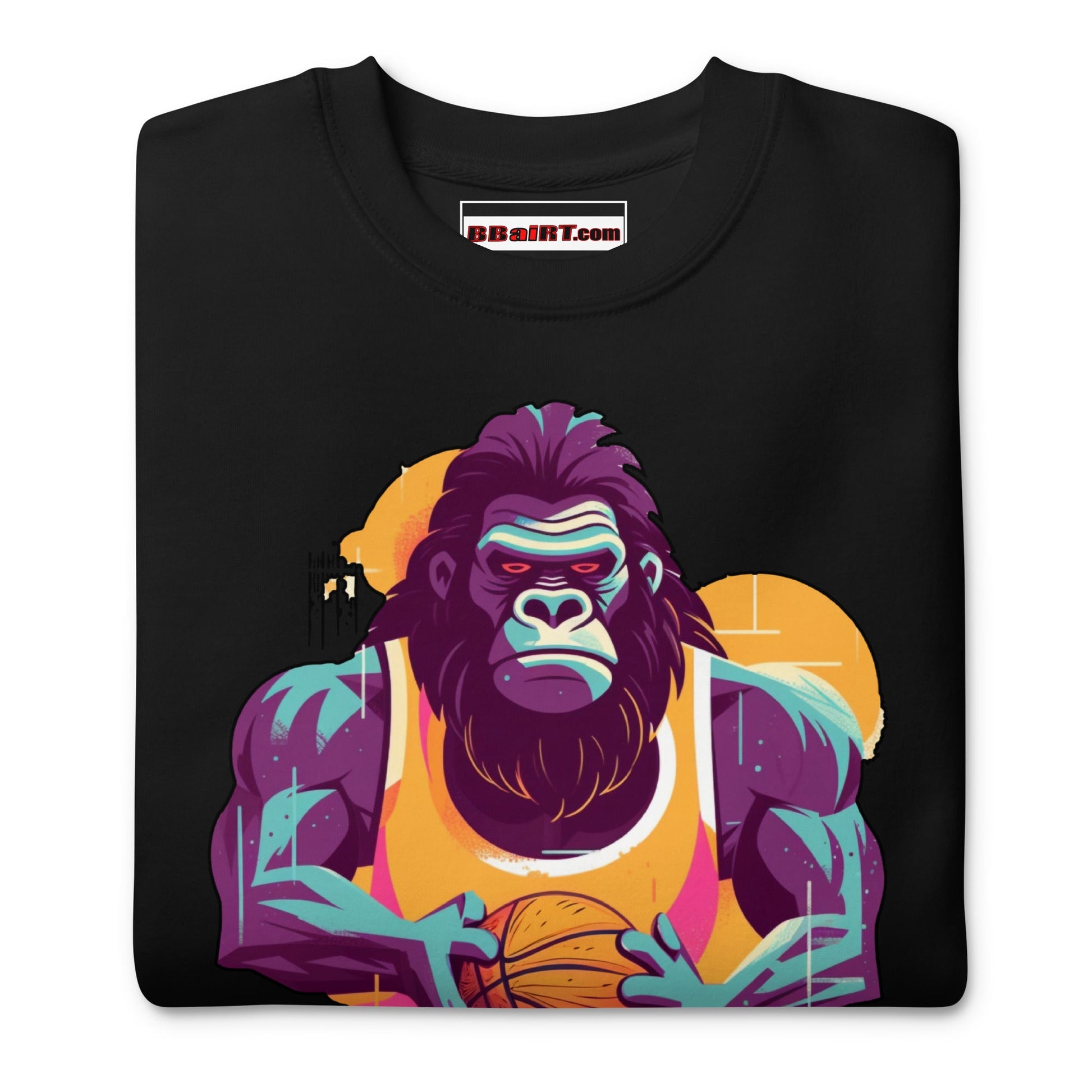 Hoops Hominid - Unisex Premium Sweatshirt - BBairt