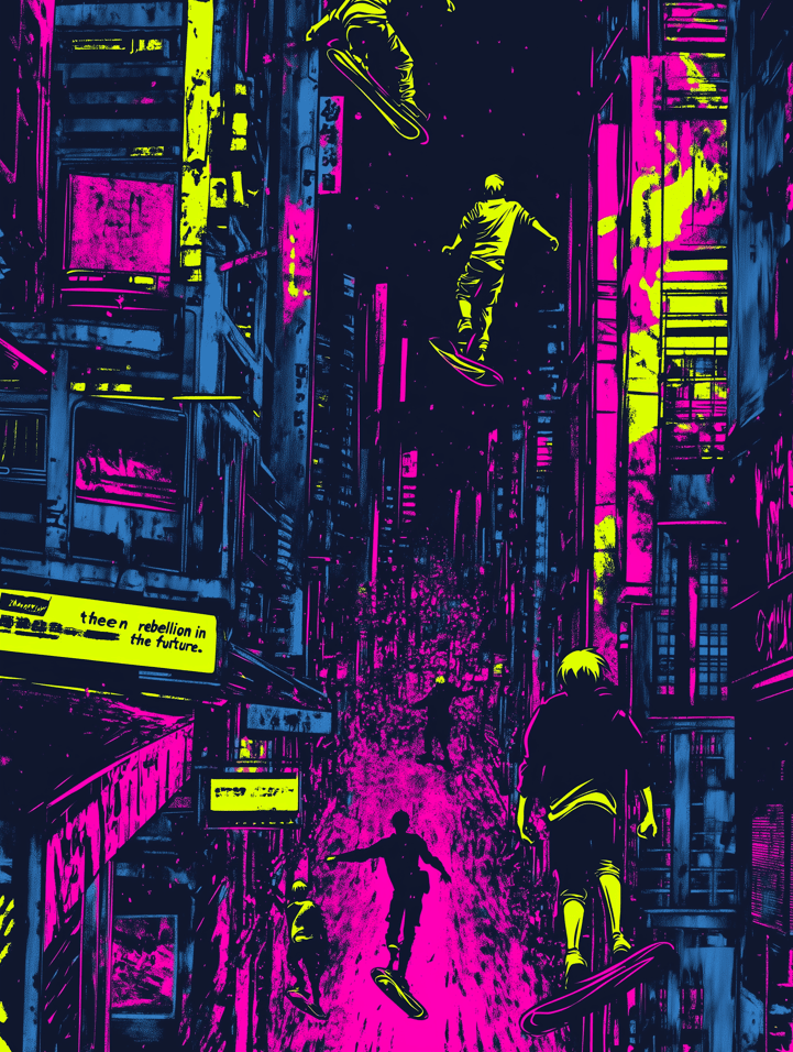 Hoverboard Uprising – Desk Mat - BBairt