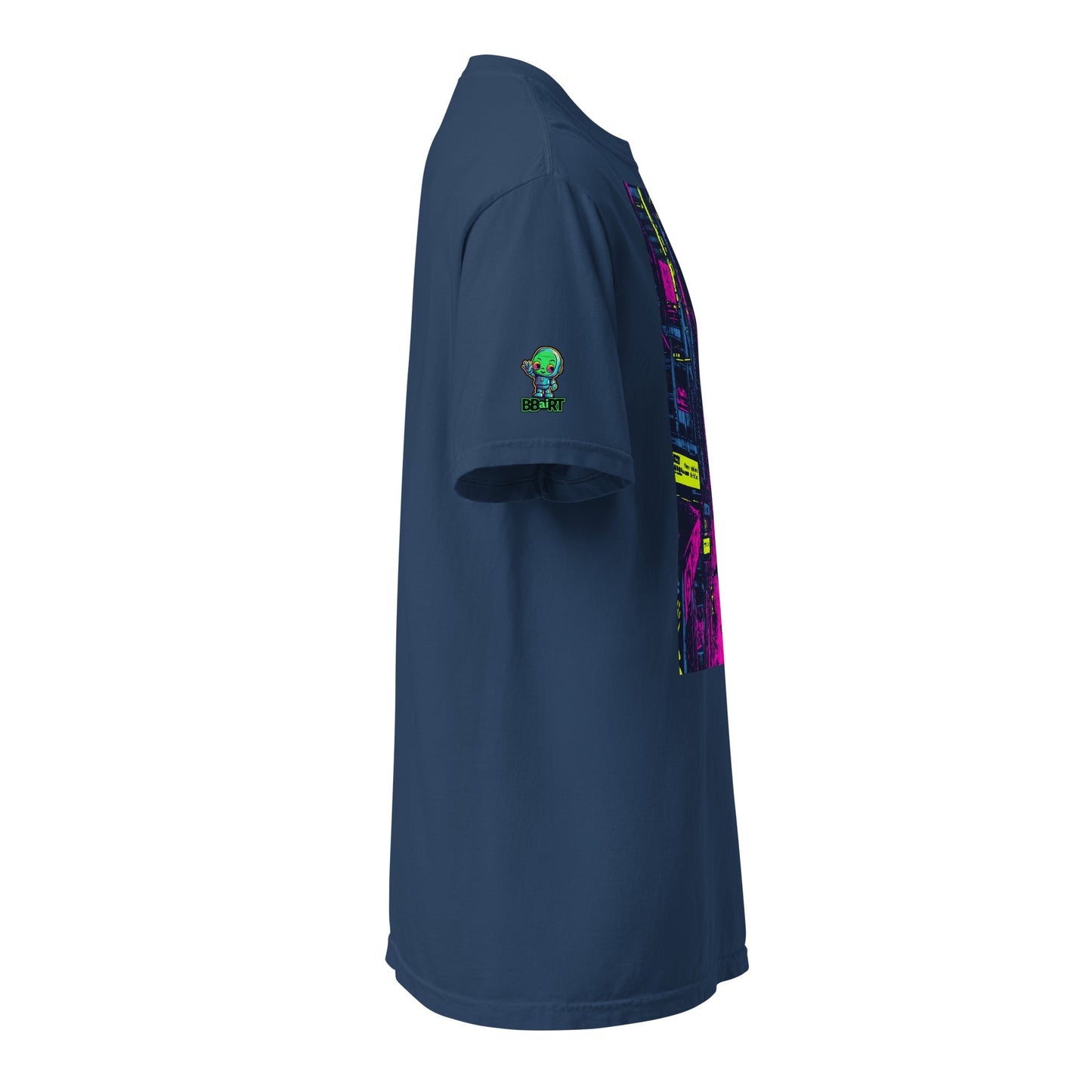 Hoverboard Uprising - Unisex garment - dyed heavyweight t-shirt - BBairt