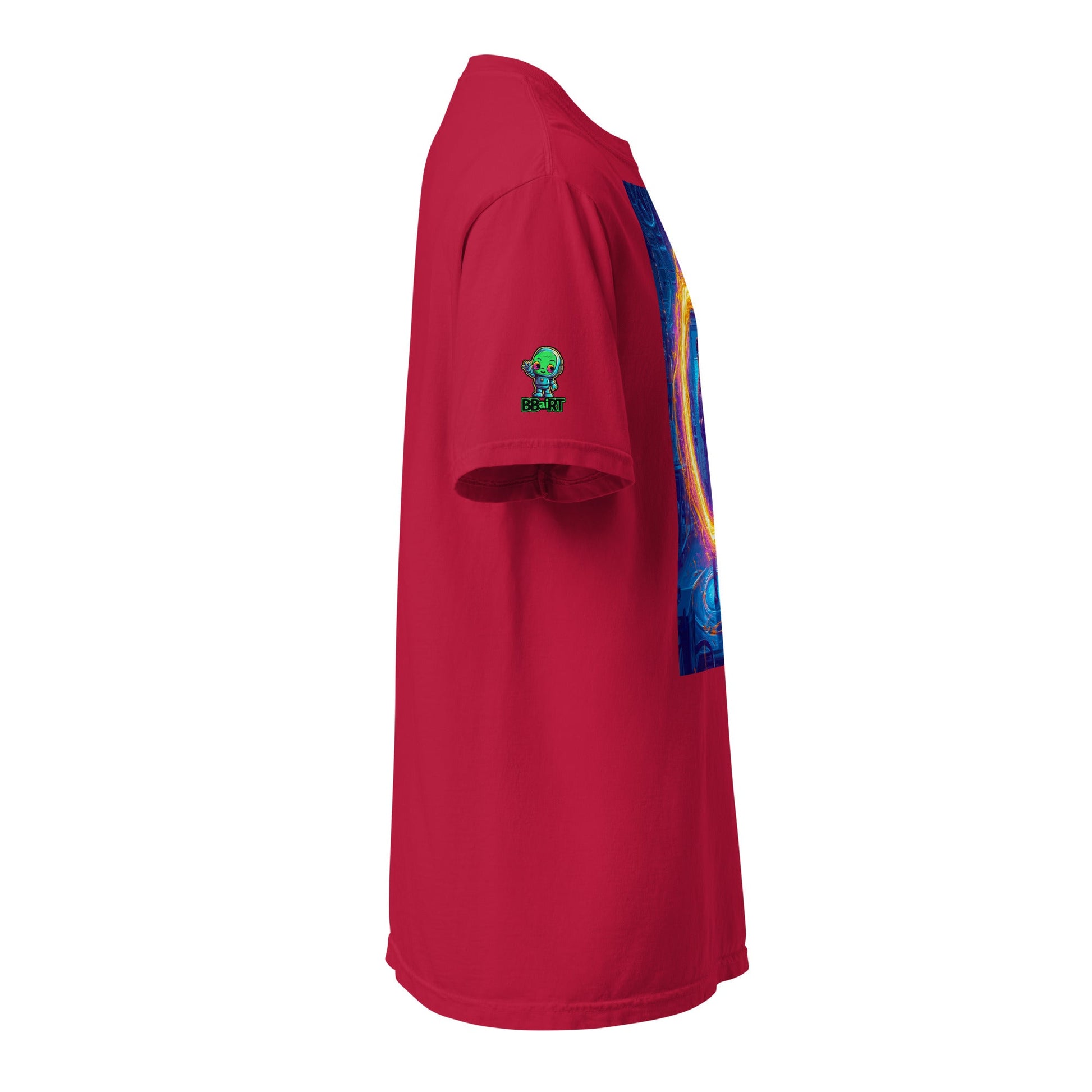 Igniting the Vortex - Unisex garment - dyed heavyweight t-shirt - BBairt