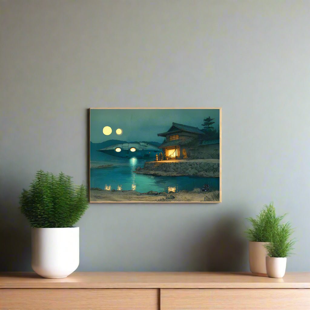 Inn of the Two Moons – Photo Paper Poster - BBairt