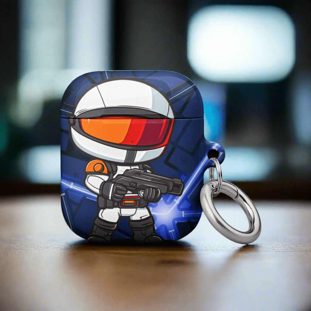 Kael the Void Sentinel - AirPods Case (1st, 2nd, 3rd Gen) - BBairt