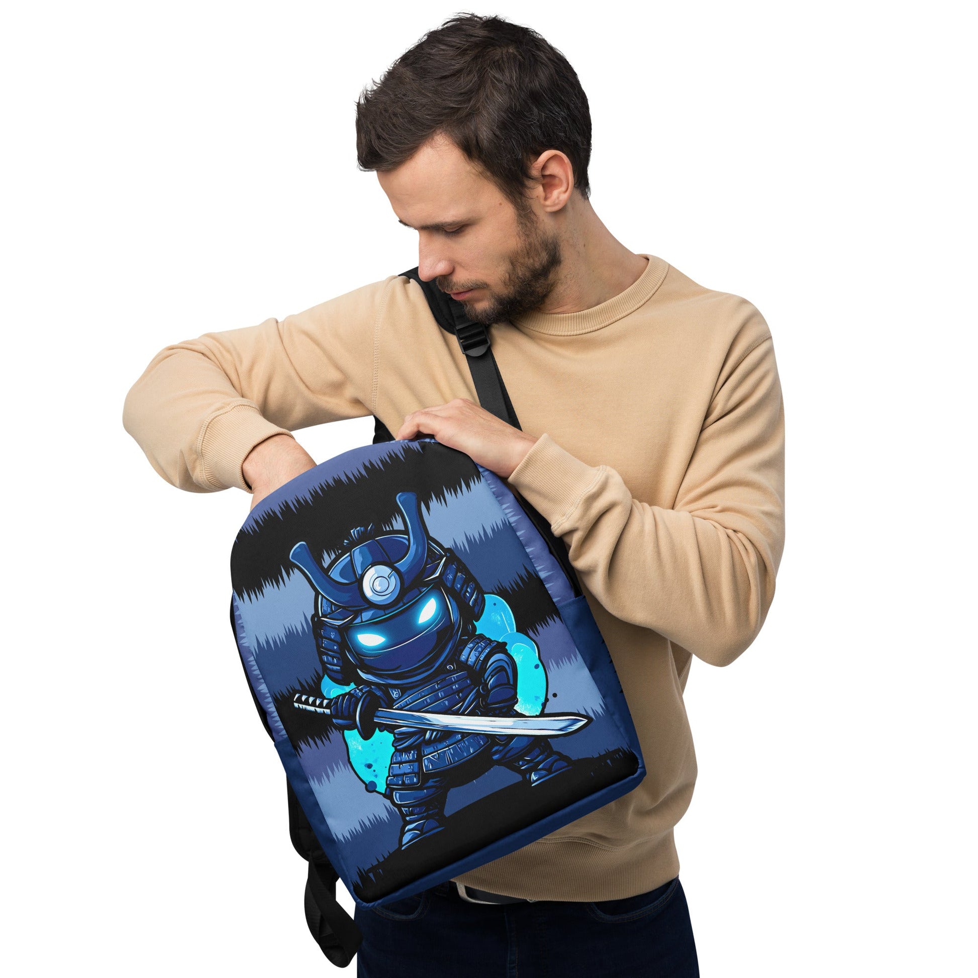 Kai the Cyber Ronin Minimalist Backpack - BBairt