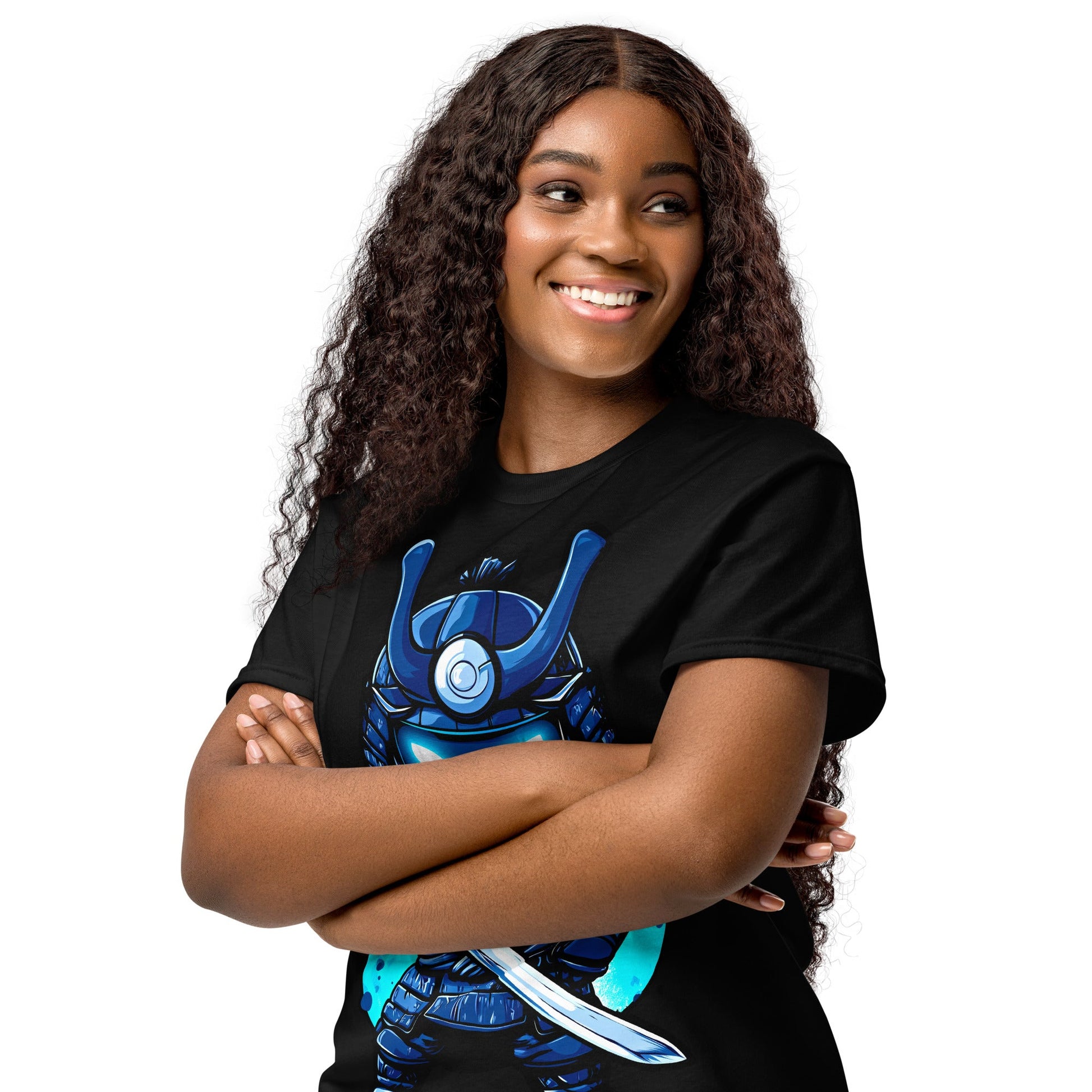 Kai the Cyber Ronin - Unisex DryBlend T-Shirt - BBairt