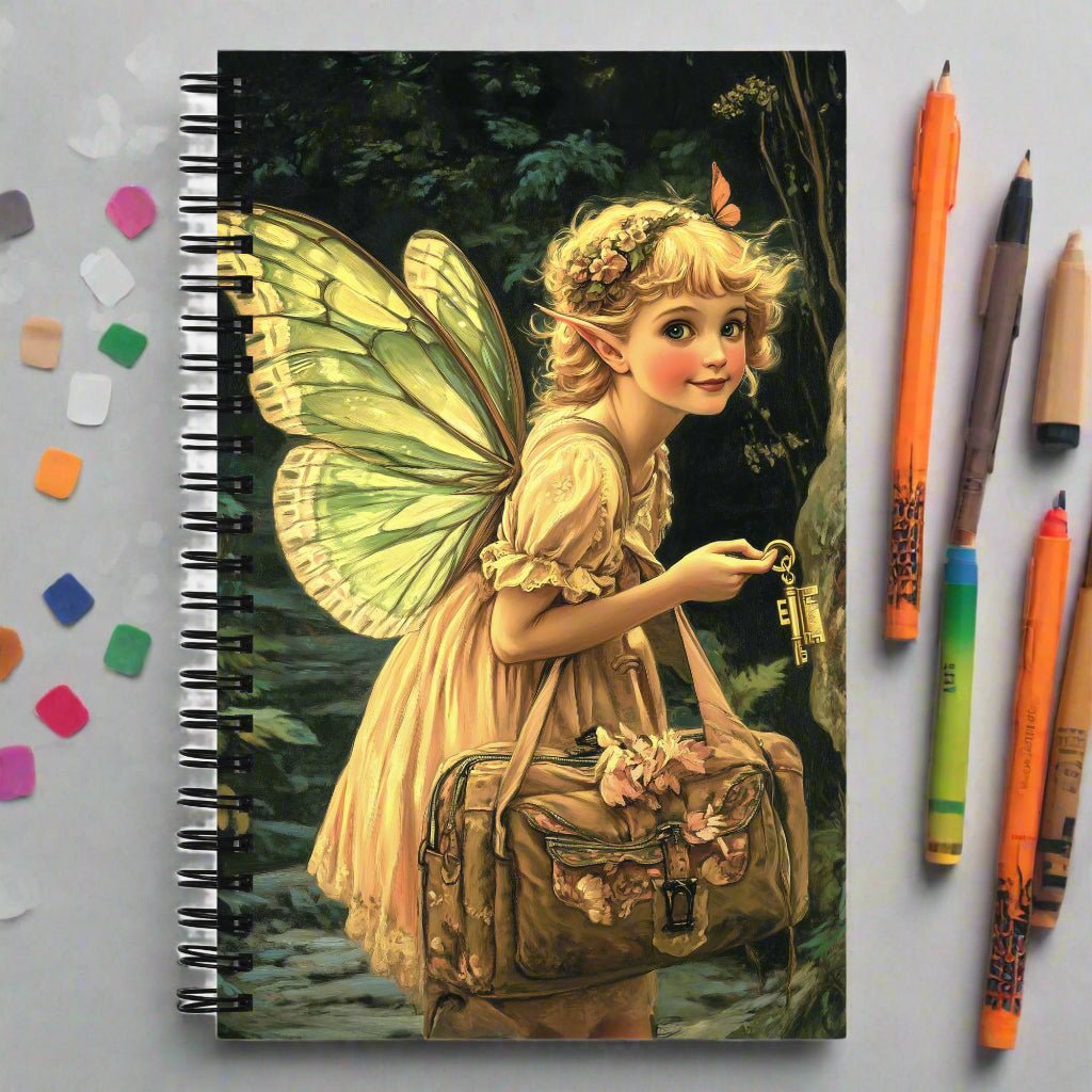 Keeper of Secrets Spiral Notebook - Mythic Jheyz Collection - BBairt