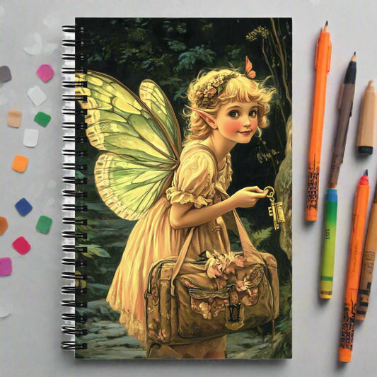 Keeper of Secrets Spiral Notebook - Mythic Jheyz Collection - BBairt