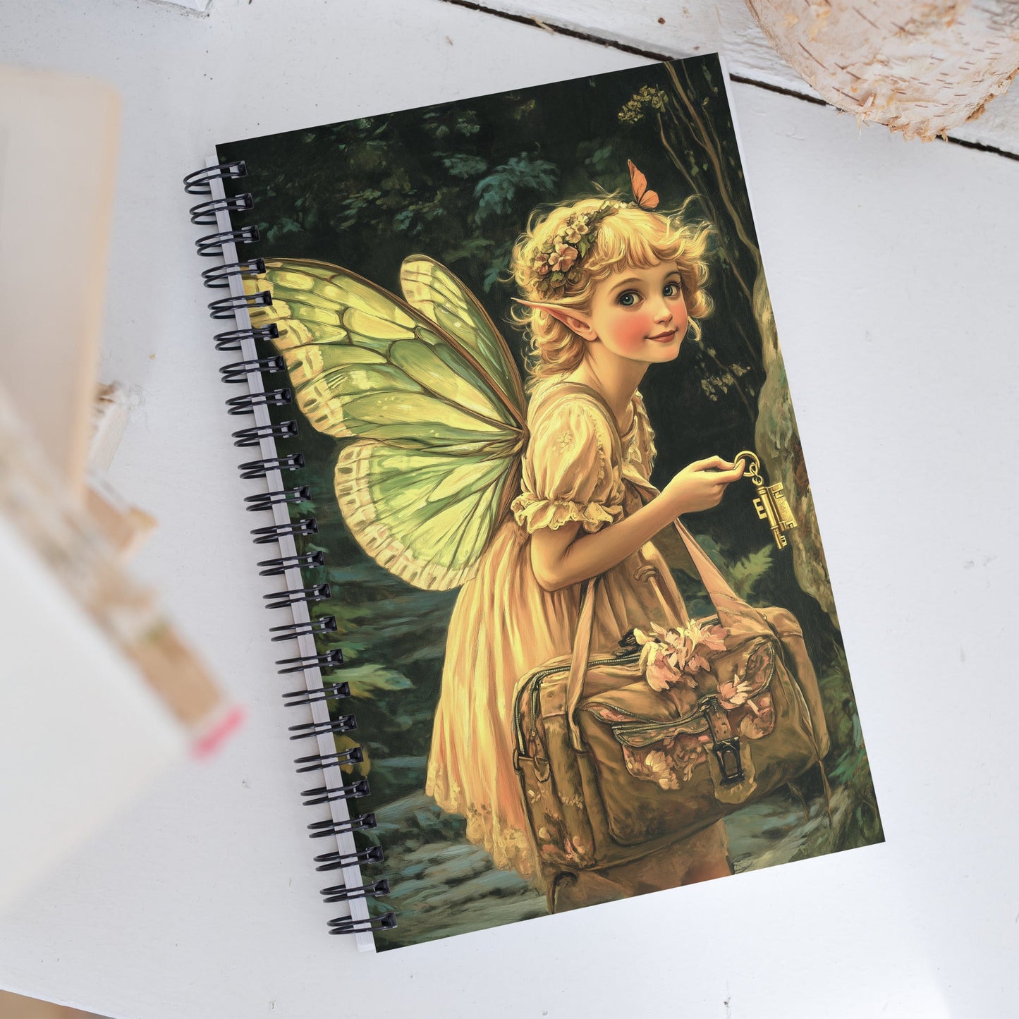 Keeper of Secrets Spiral Notebook - Mythic Jheyz Collection - BBairt