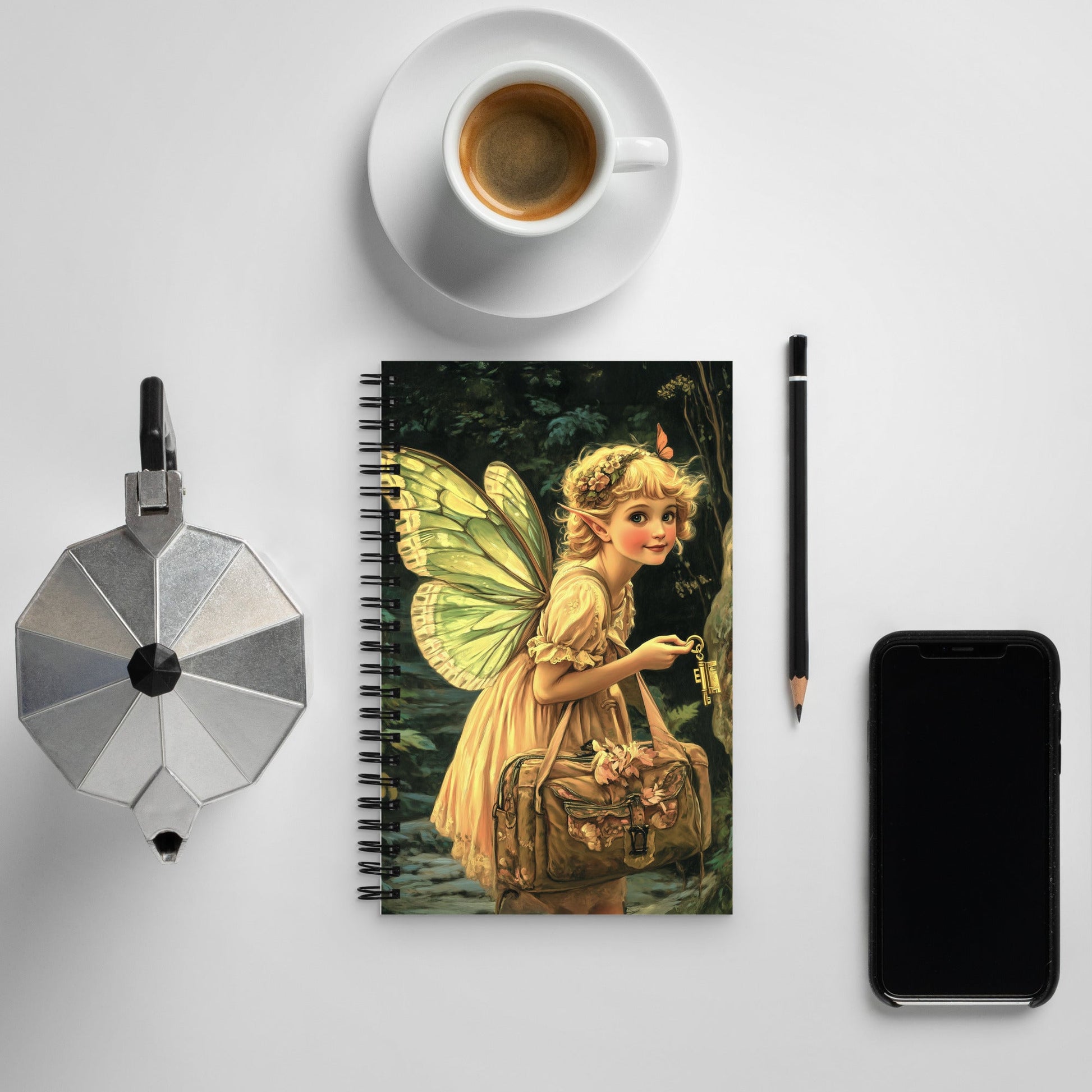 Keeper of Secrets Spiral Notebook - Mythic Jheyz Collection - BBairt