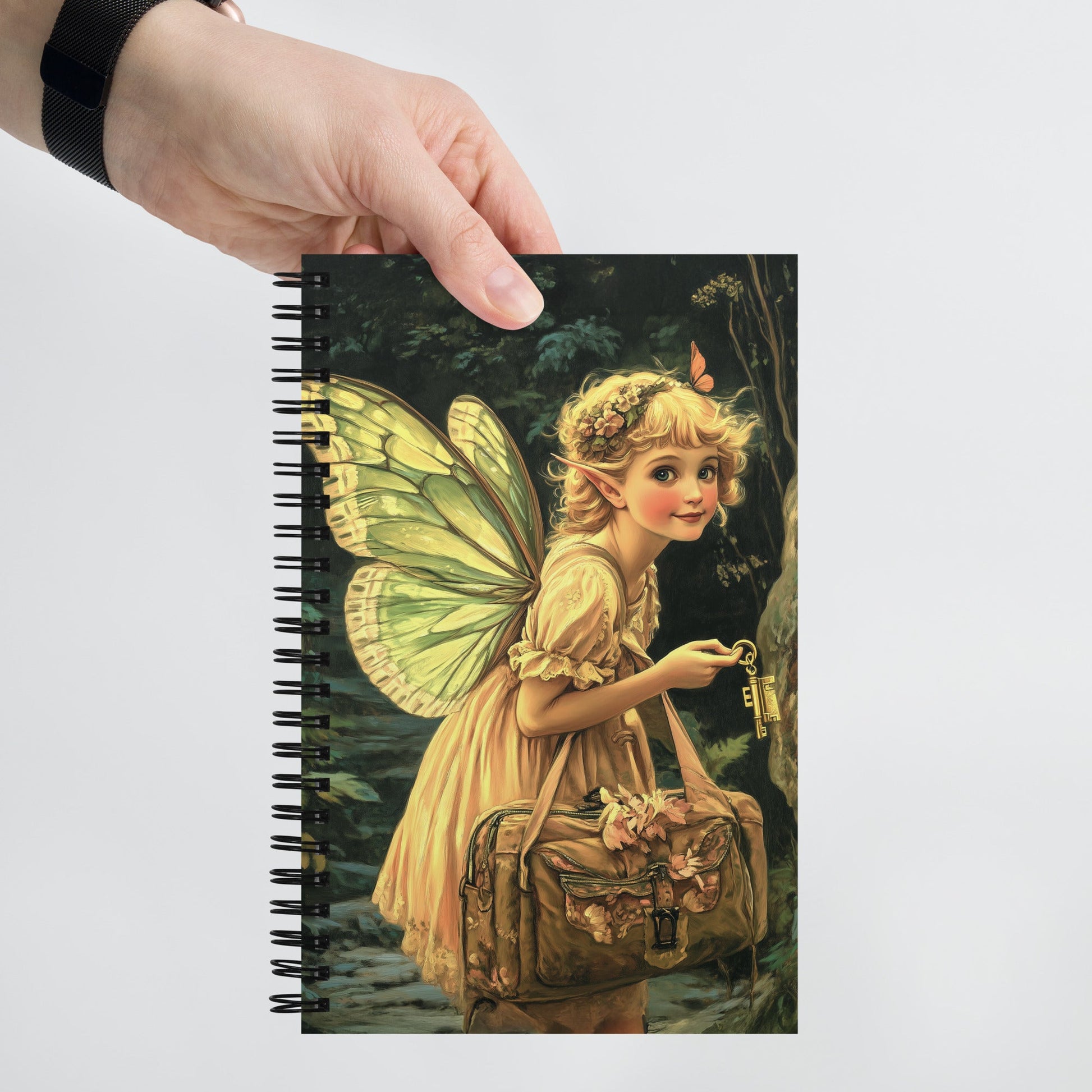 Keeper of Secrets Spiral Notebook - Mythic Jheyz Collection - BBairt
