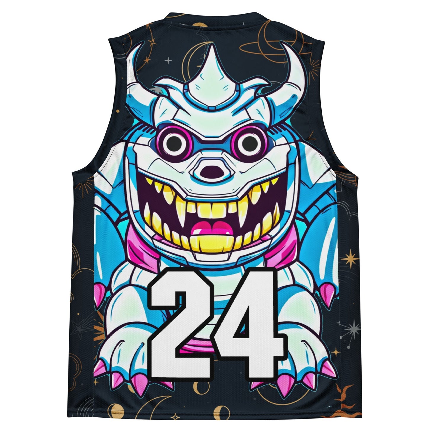 Kind Claw - Recycled unisex basketball jersey - Starry Odyssey Colorway - BBairt