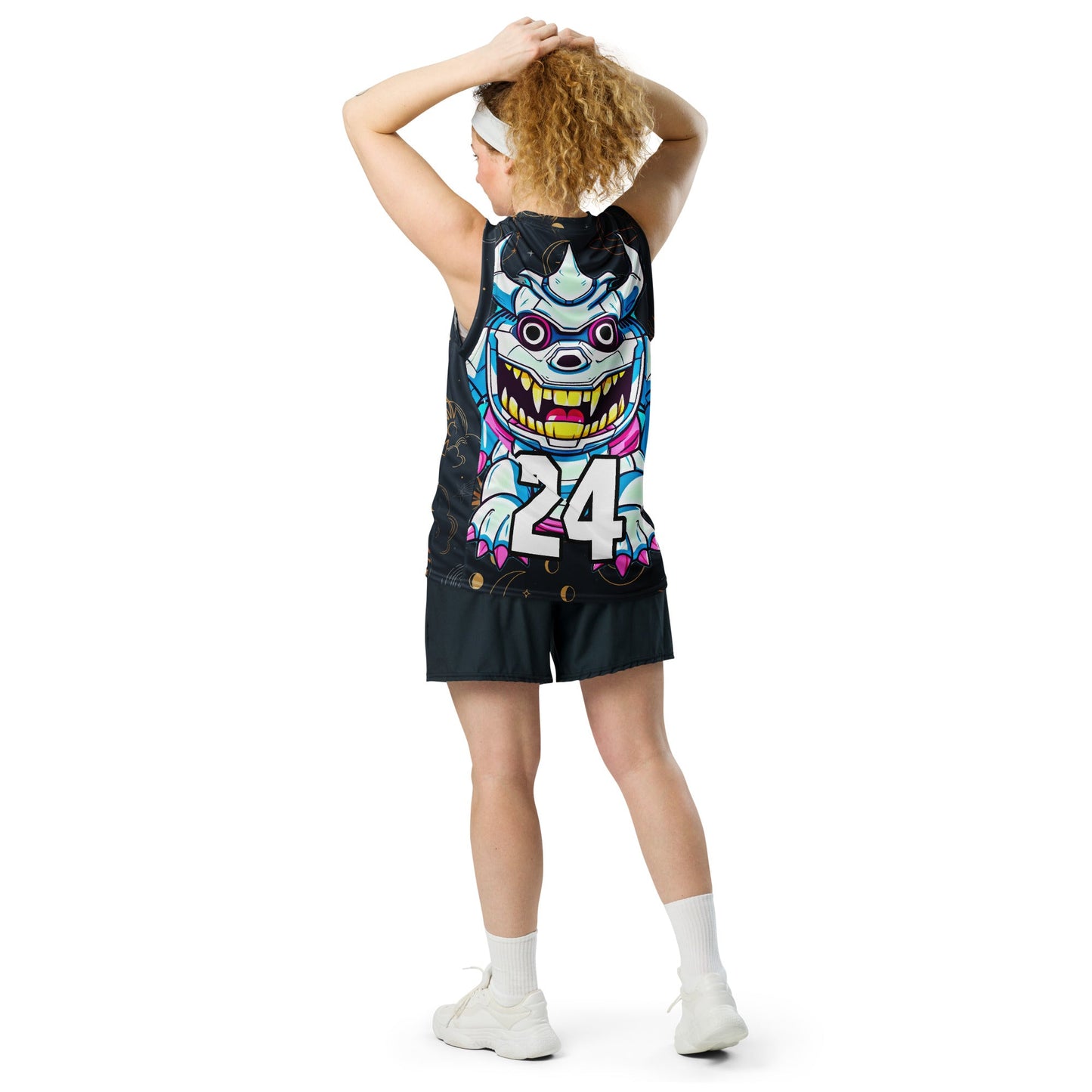 Kind Claw - Recycled unisex basketball jersey - Starry Odyssey Colorway - BBairt