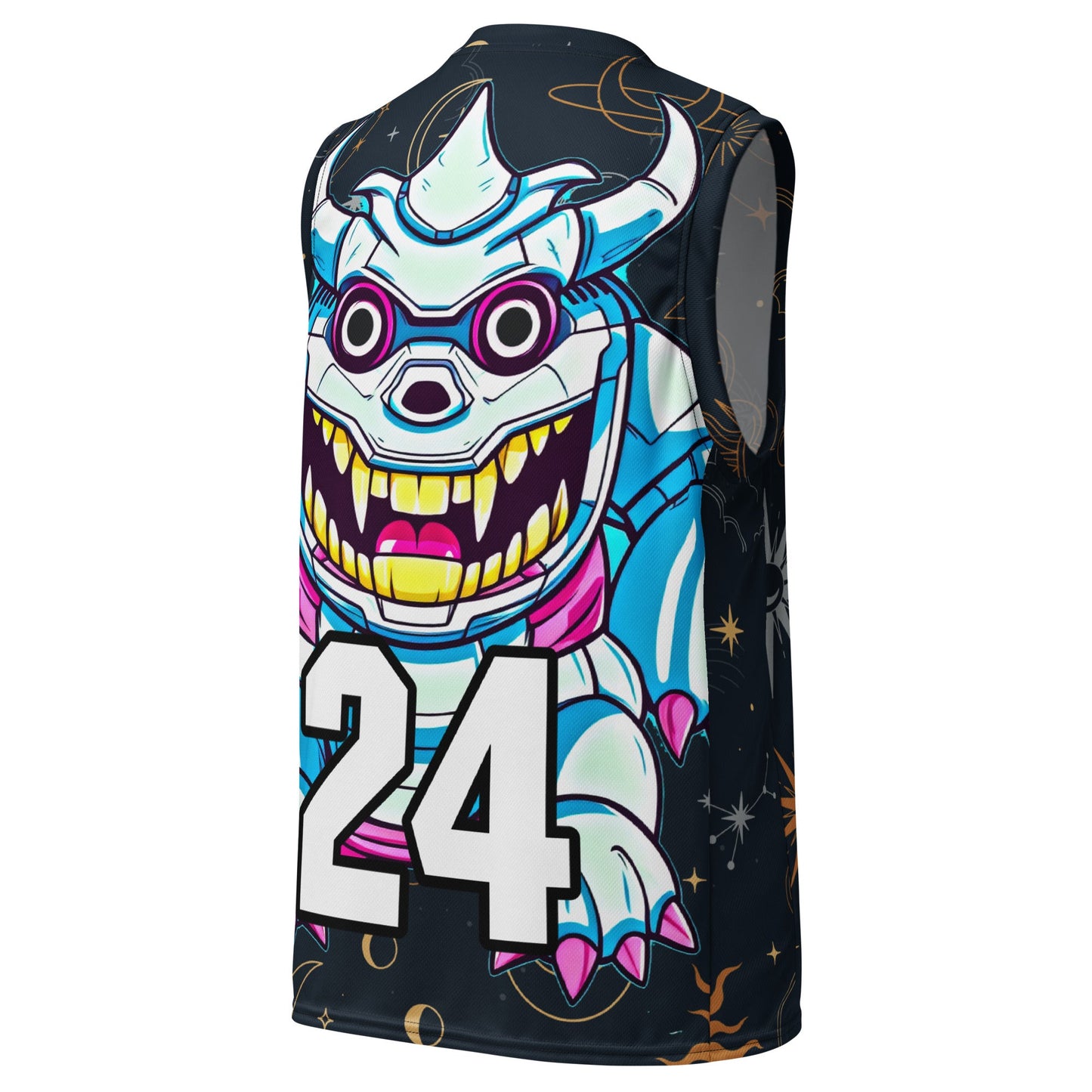 Kind Claw - Recycled unisex basketball jersey - Starry Odyssey Colorway - BBairt