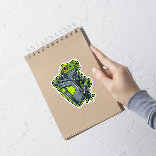 Bullfrog Battalion - Bubble-free stickers