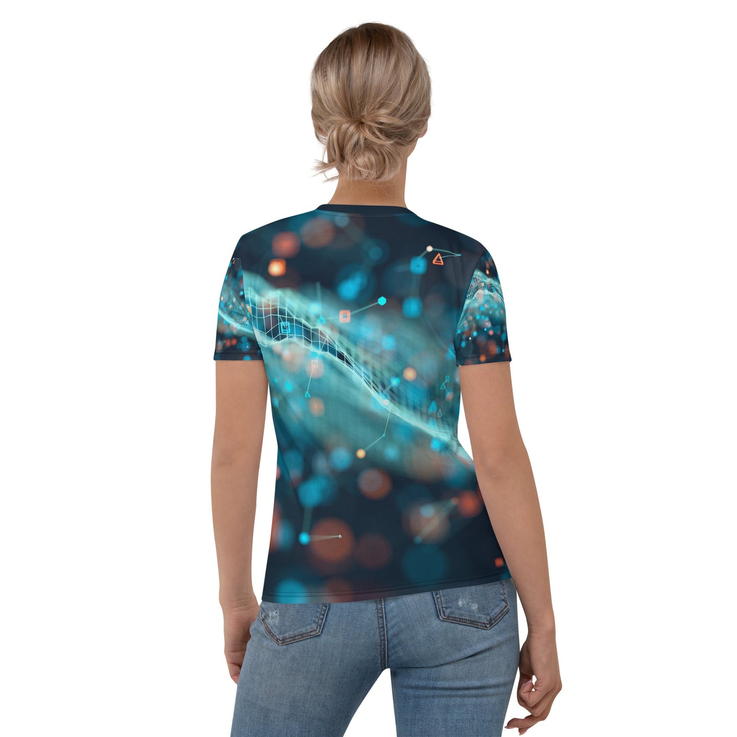 Lily Pad Recon - Women's All - Over Print Crew Neck Tee - BBairt