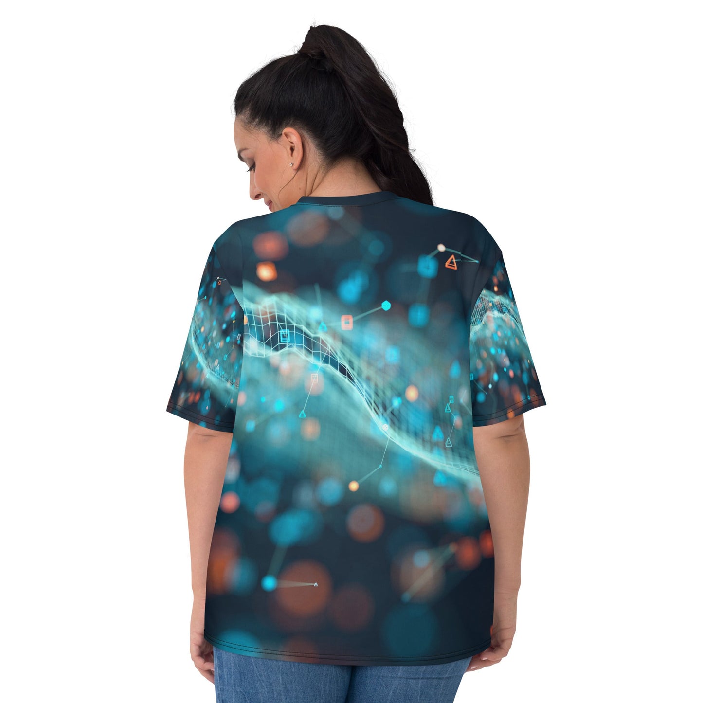 Lily Pad Recon - Women's All - Over Print Crew Neck Tee - BBairt