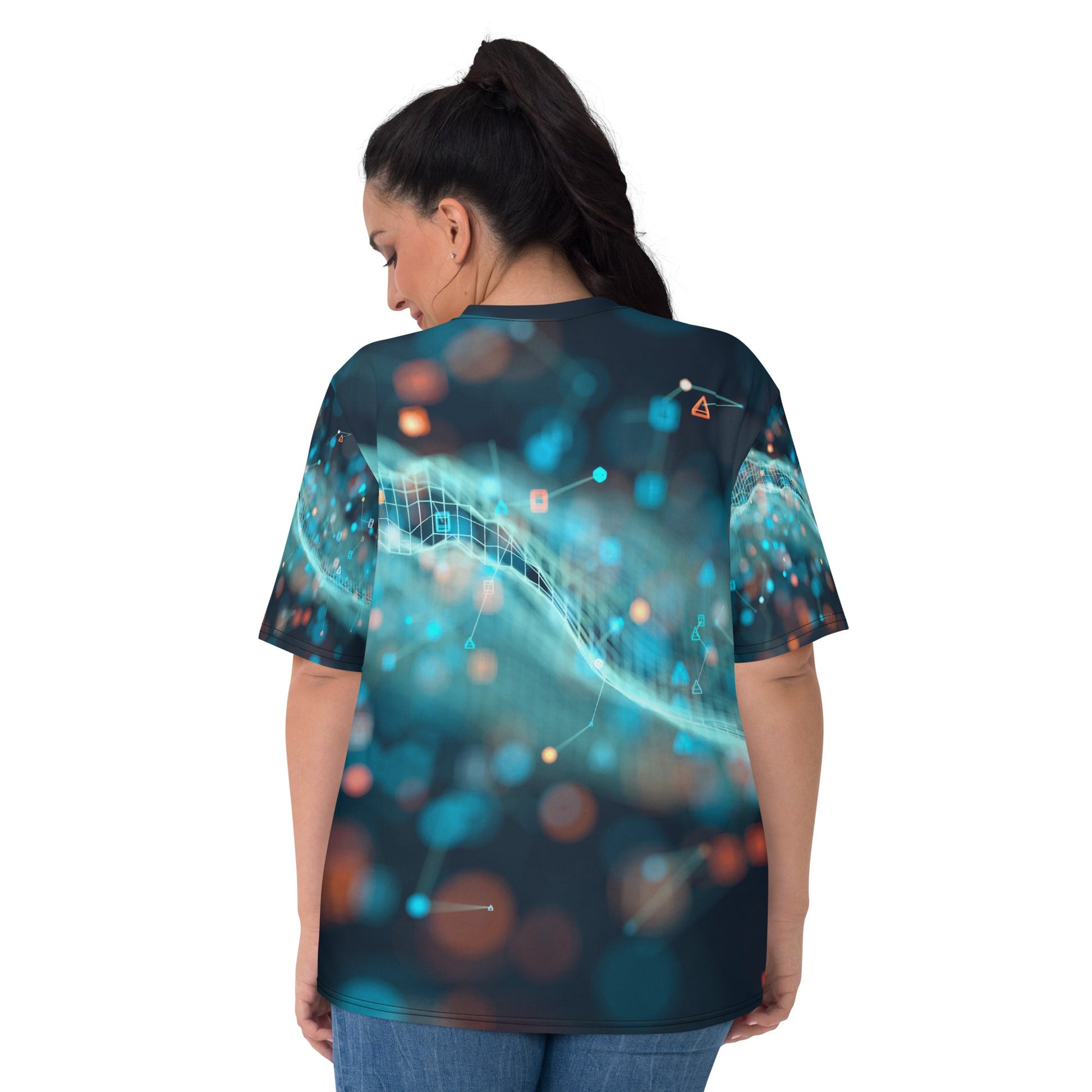 Lily Pad Recon - Women's All - Over Print Crew Neck Tee - BBairt