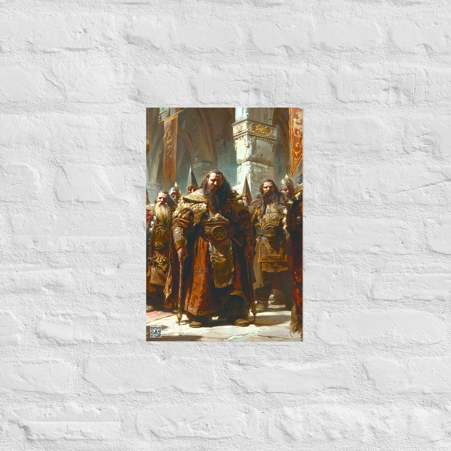 Lords of the Iron Halls - Photo paper poster - BBairt