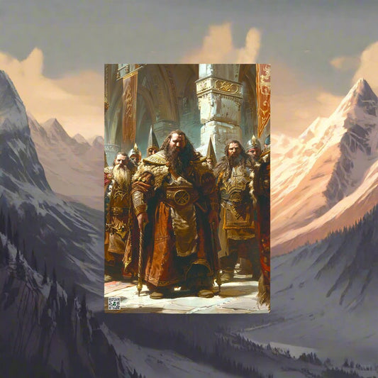 Lords of the Iron Halls - Photo paper poster - BBairt