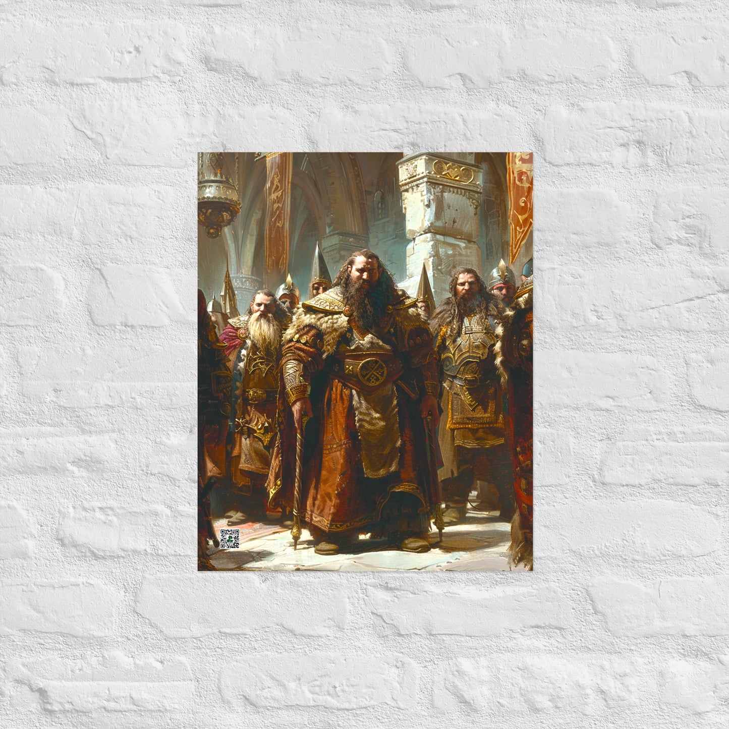 Lords of the Iron Halls - Photo paper poster - BBairt