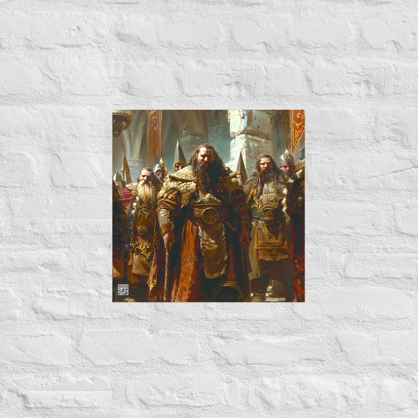 Lords of the Iron Halls - Photo paper poster - BBairt