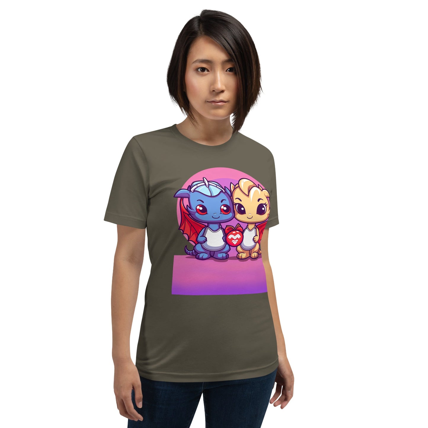 Lovelight and Heartflame - Unisex t-shirt - BBairt