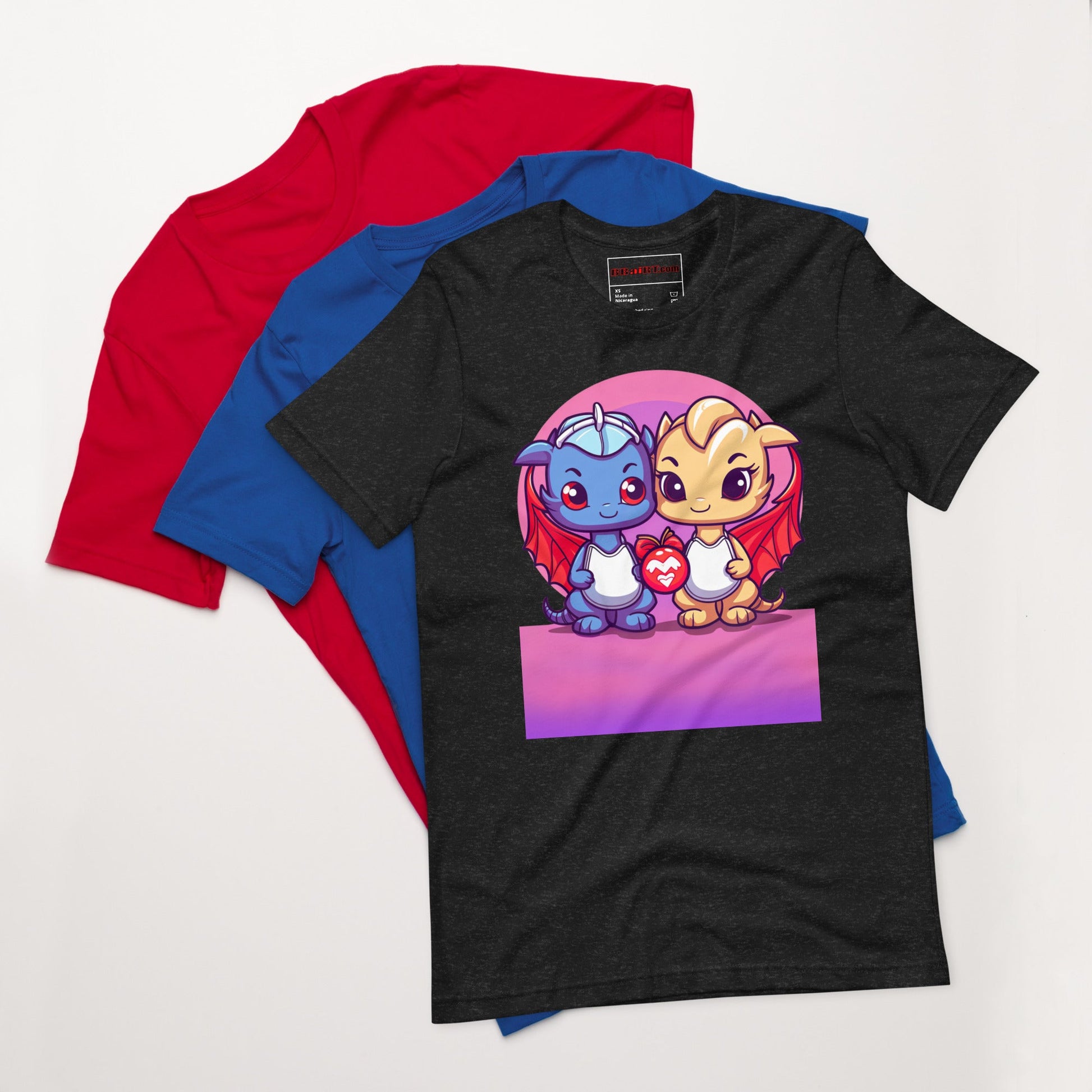Lovelight and Heartflame - Unisex t-shirt - BBairt