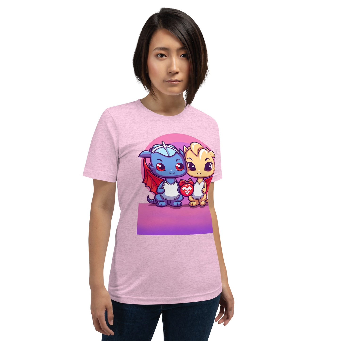 Lovelight and Heartflame - Unisex t-shirt - BBairt