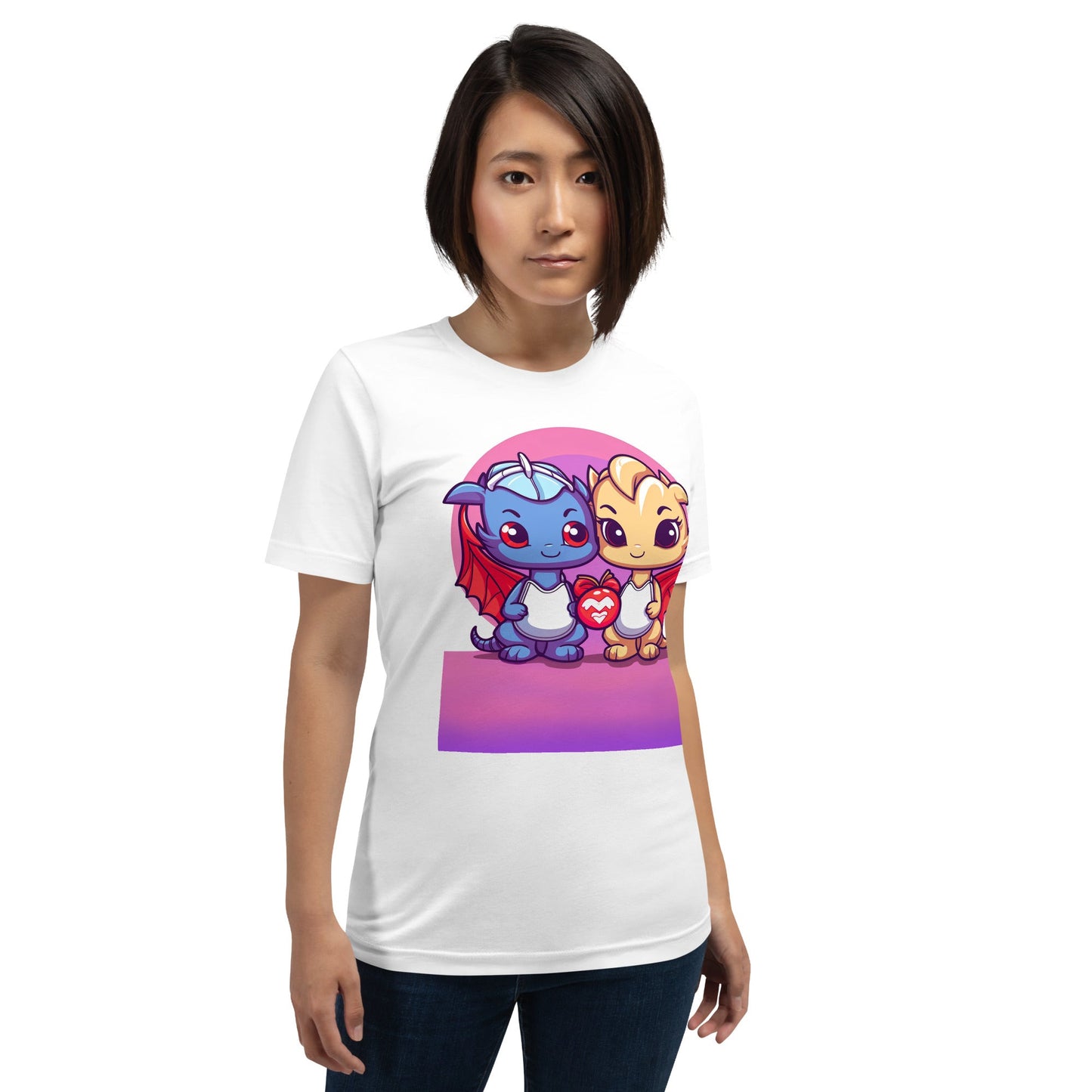 Lovelight and Heartflame - Unisex t-shirt - BBairt