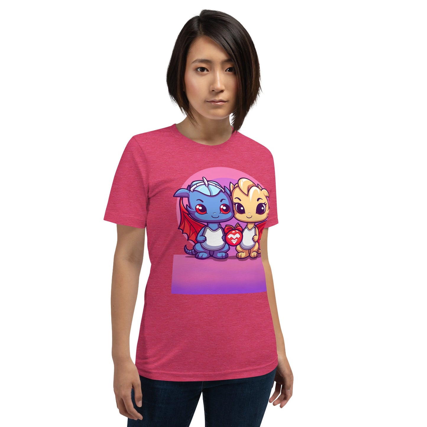 Lovelight and Heartflame - Unisex t-shirt - BBairt