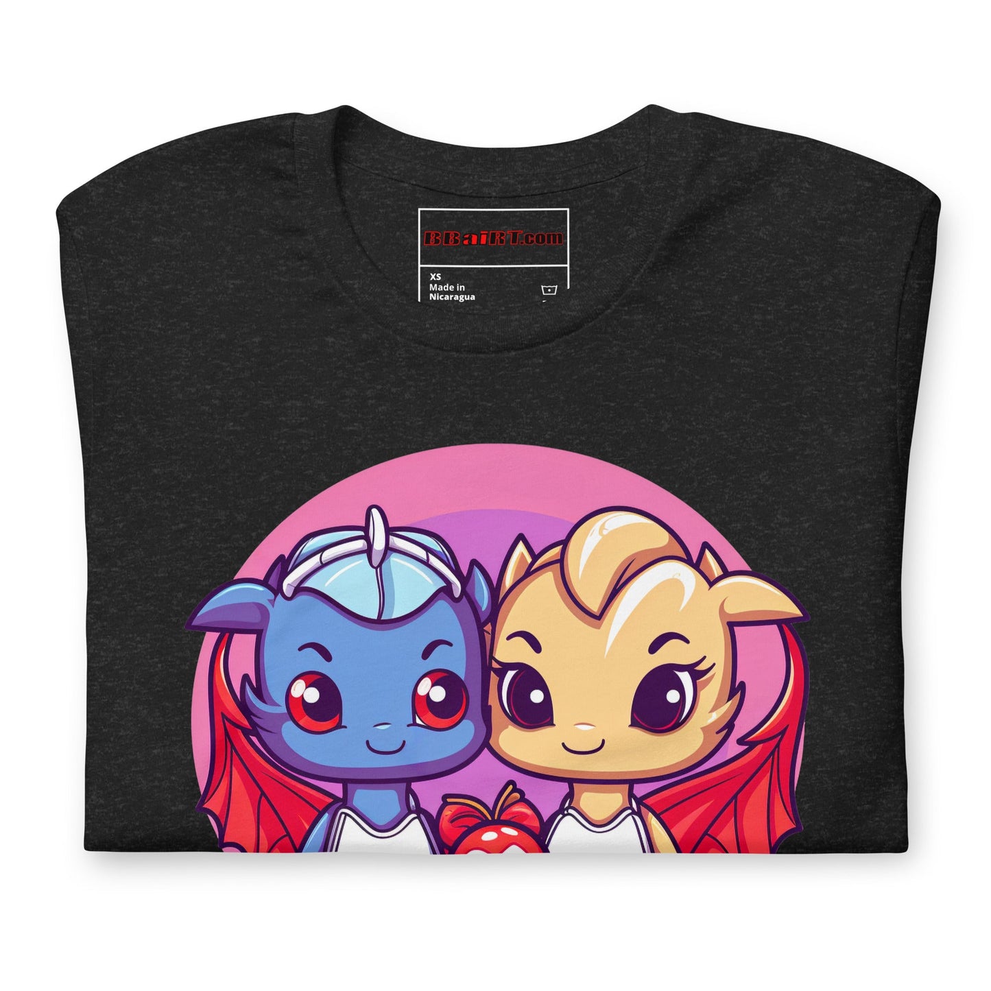 Lovelight and Heartflame - Unisex t-shirt - BBairt