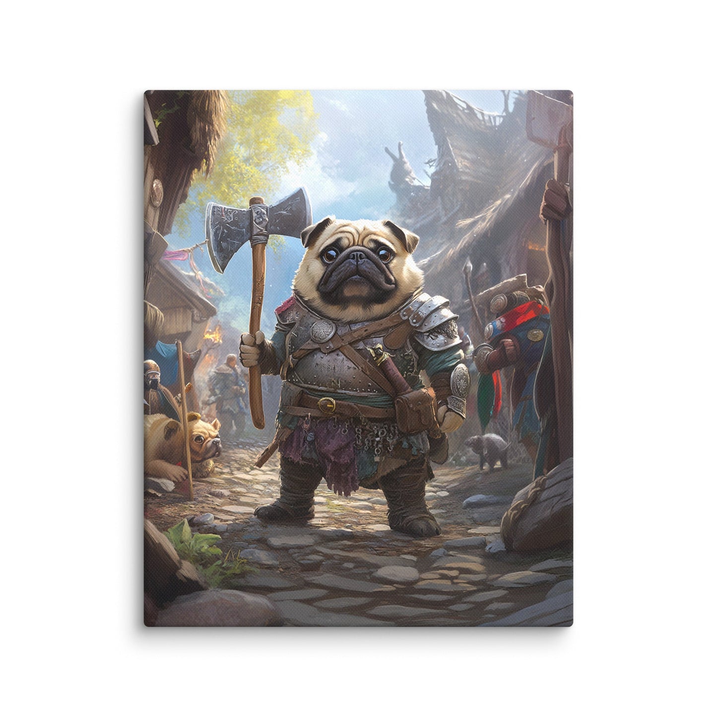 Lucy the Fearless – Canvas Print - BBairt