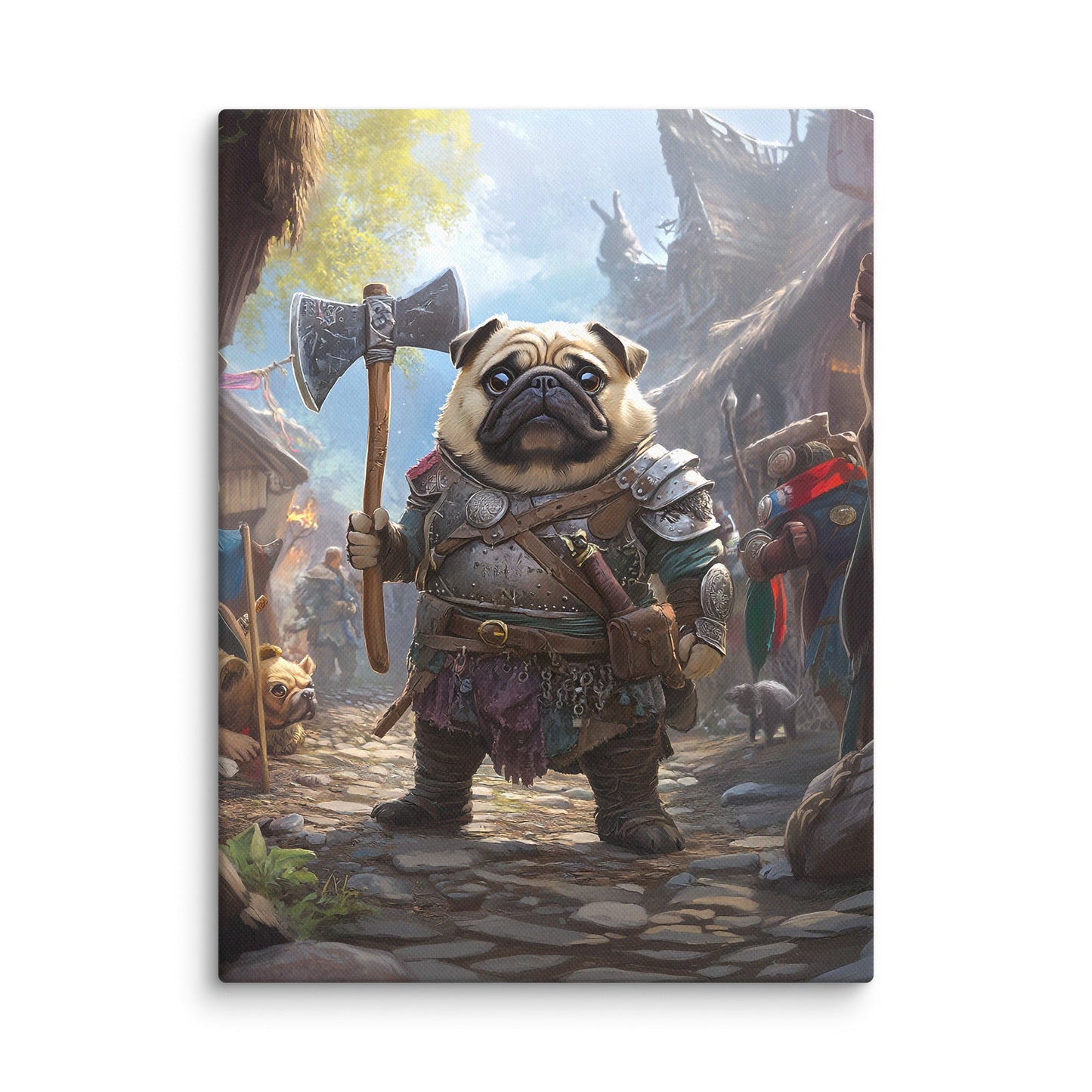 Lucy the Fearless – Canvas Print - BBairt