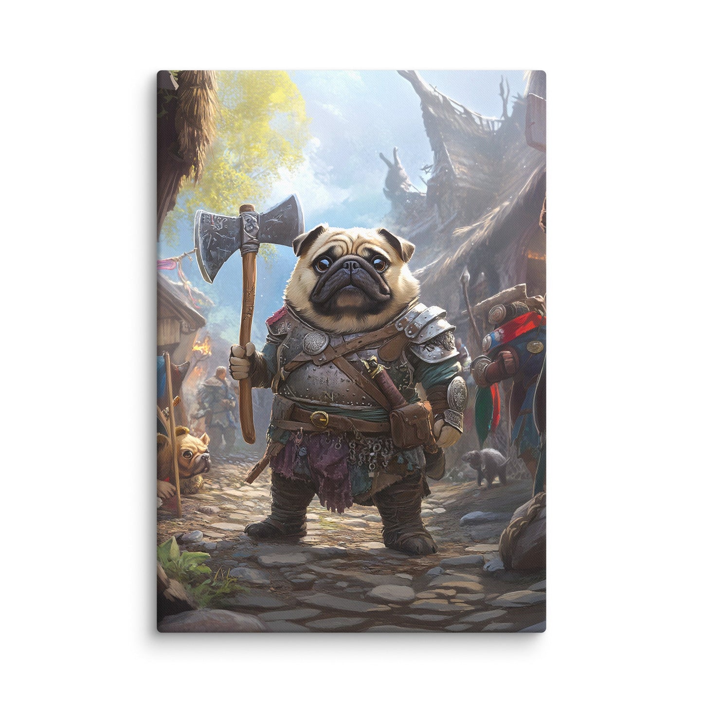 Lucy the Fearless – Canvas Print - BBairt