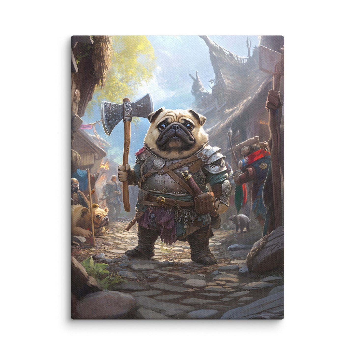 Lucy the Fearless – Canvas Print - BBairt