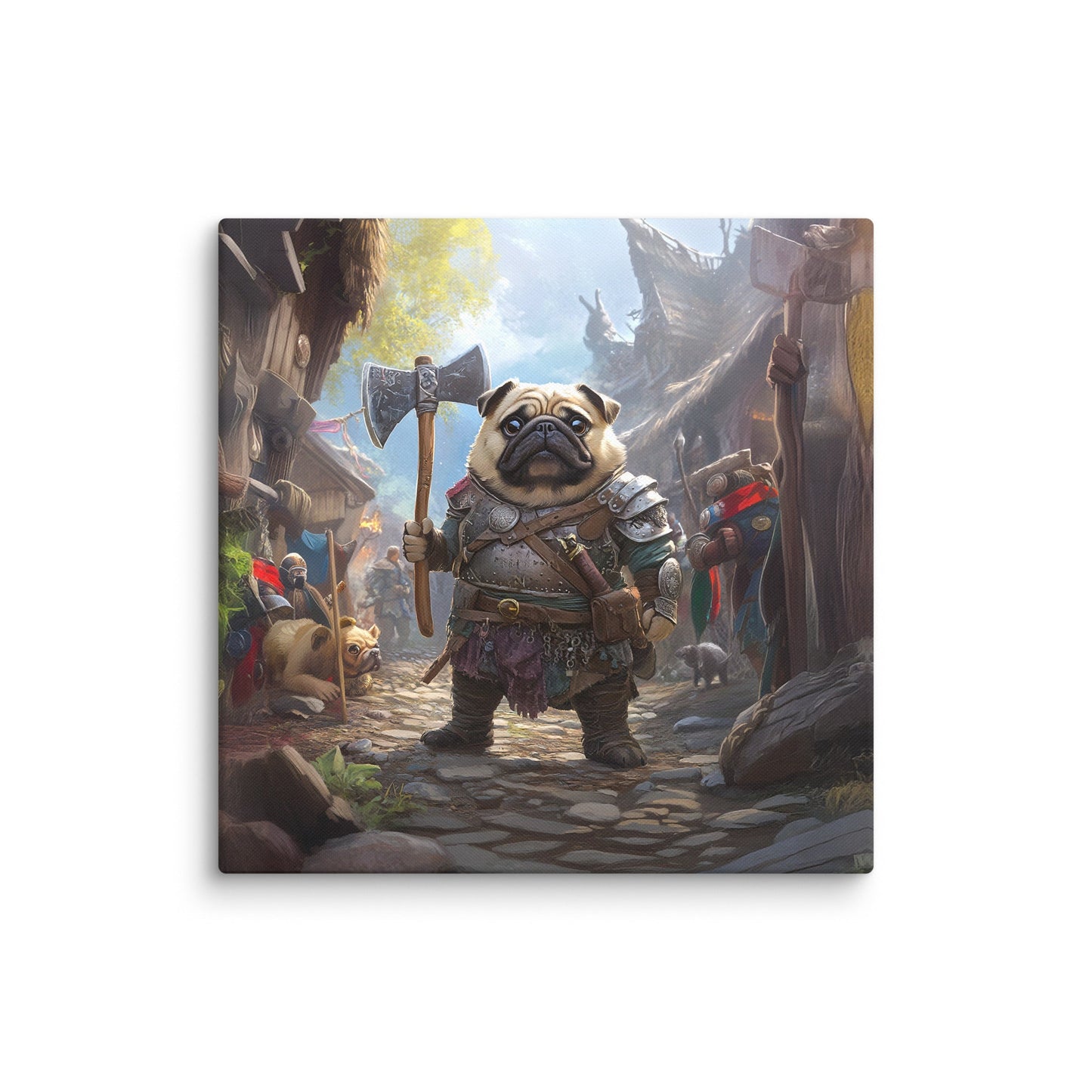 Lucy the Fearless – Canvas Print - BBairt