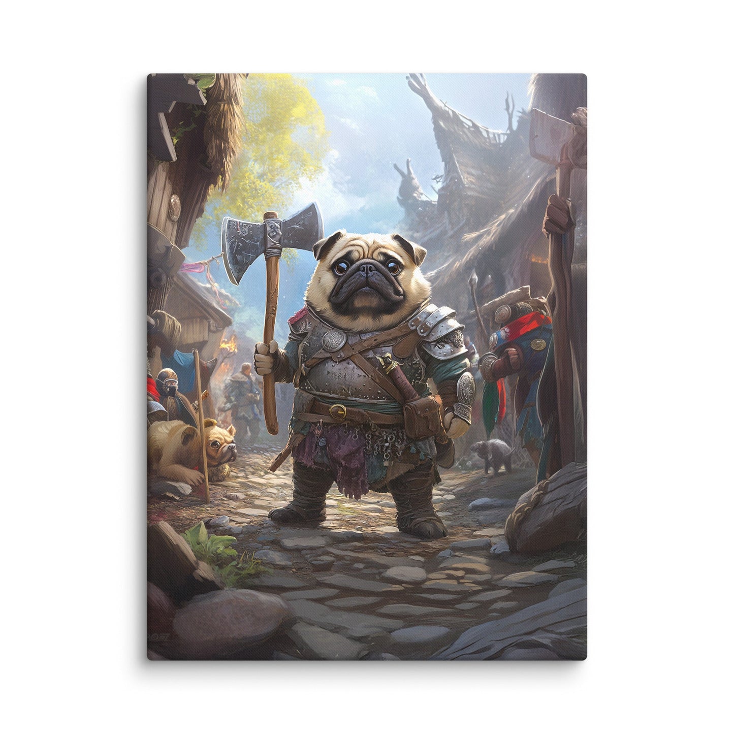 Lucy the Fearless – Canvas Print - BBairt