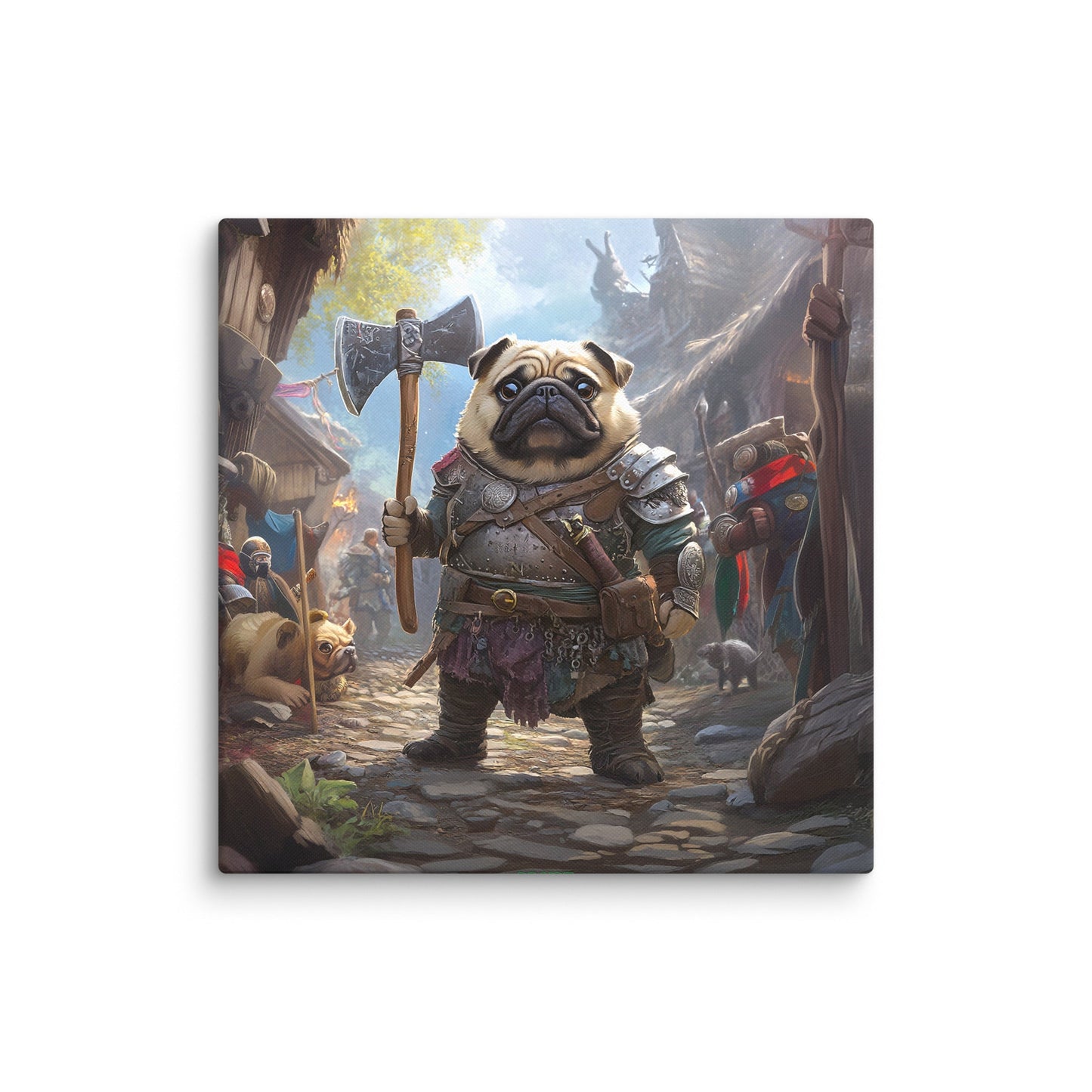 Lucy the Fearless – Canvas Print - BBairt