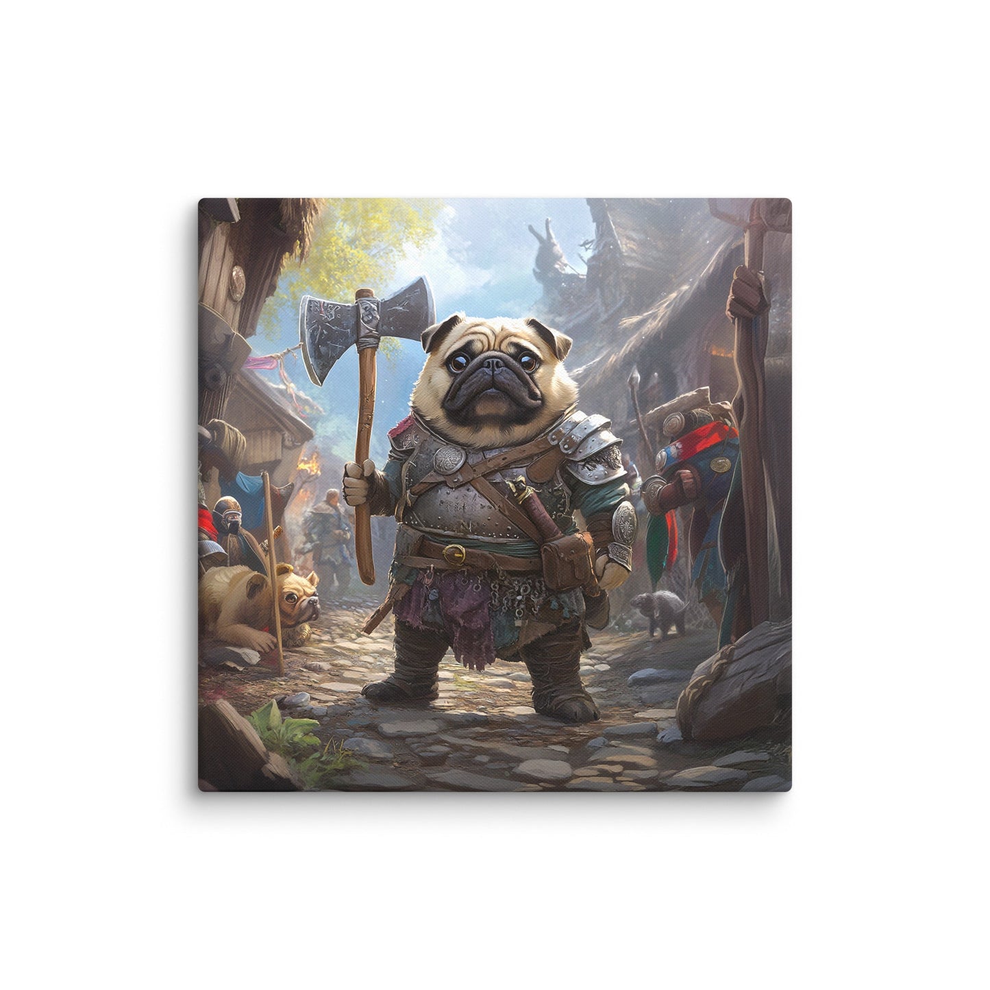 Lucy the Fearless – Canvas Print - BBairt